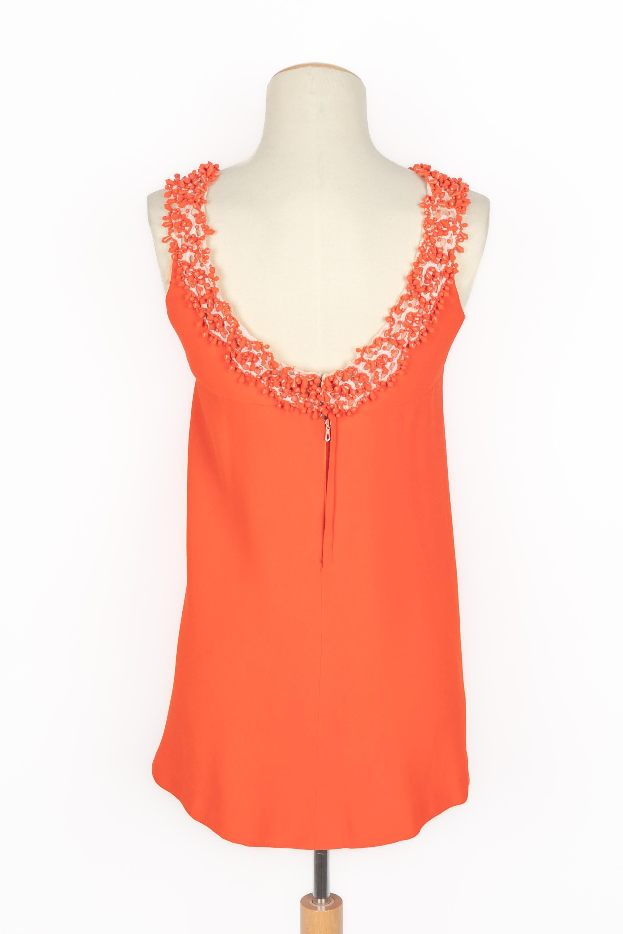 Carven Perlenkleid 1960er Jahre im Angebot 1