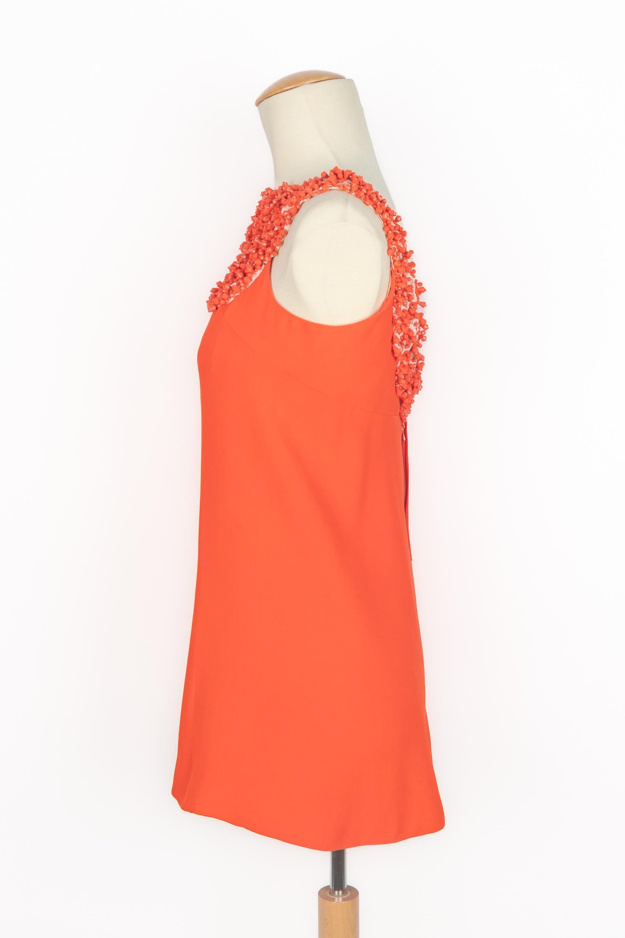 Carven Perlenkleid 1960er Jahre im Angebot 3