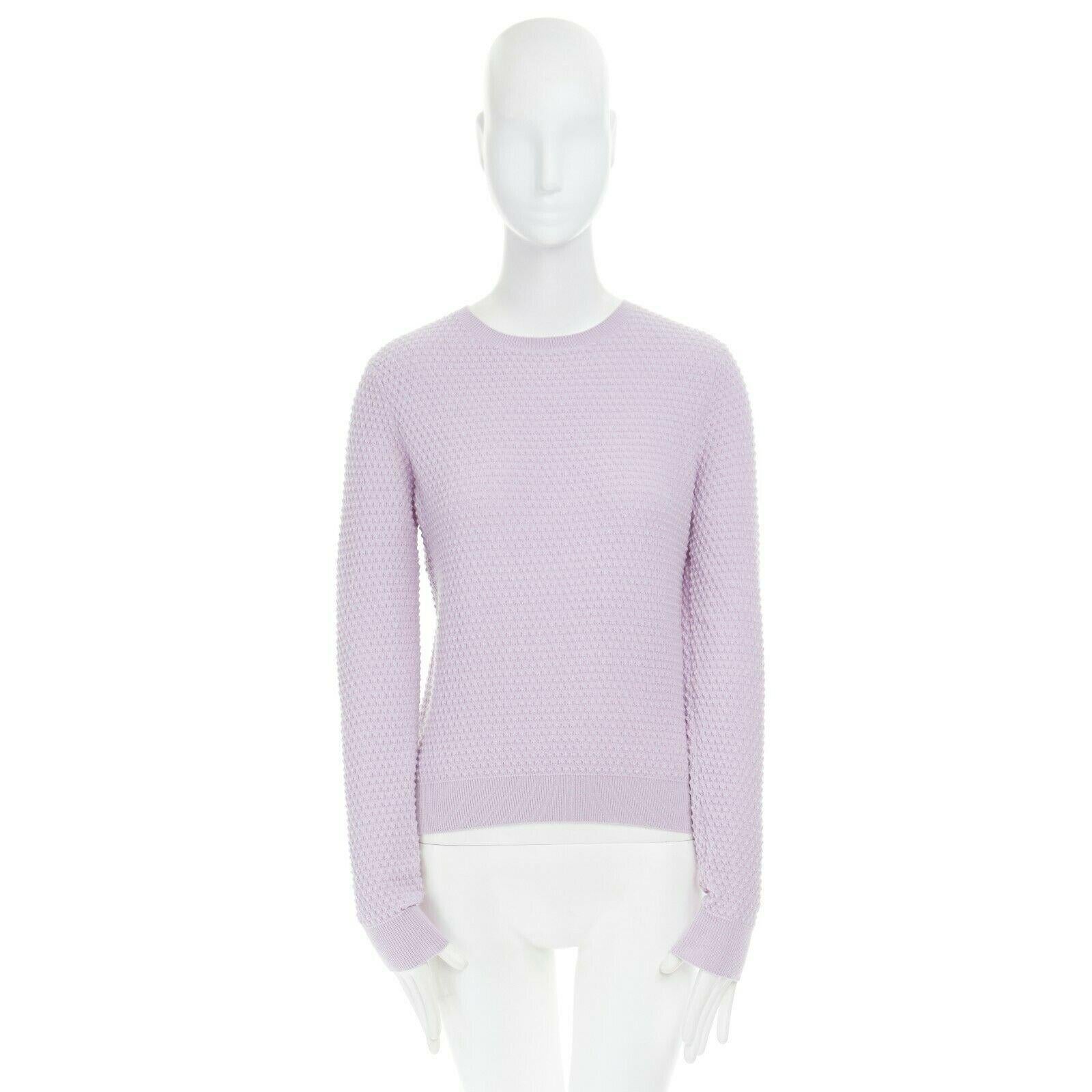 pastel purple sweater