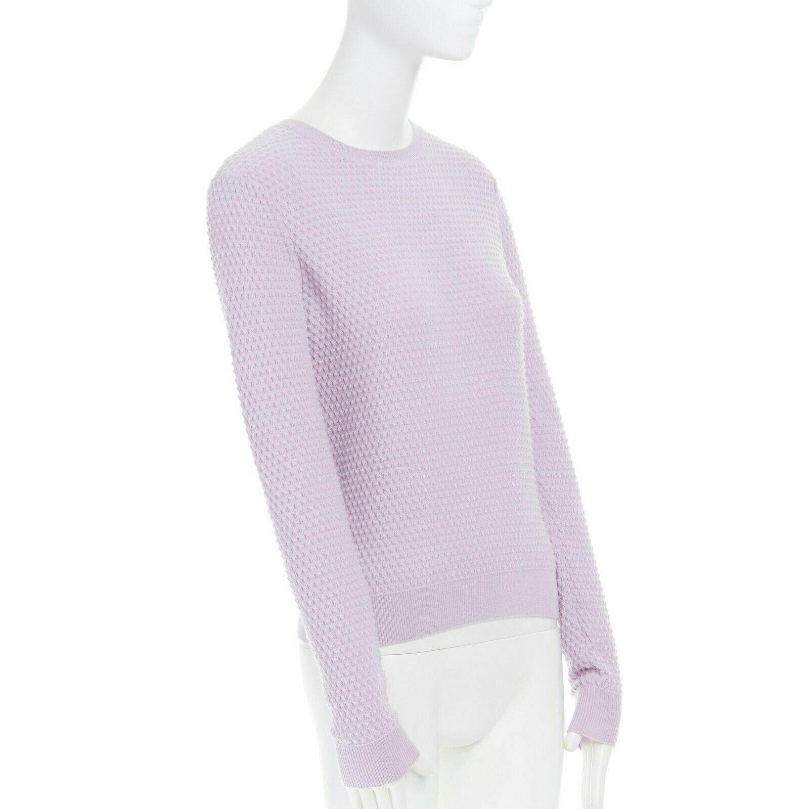 lavender knit top