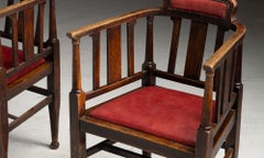 Chaises Carver par Gaskell & Chambers, Angleterre vers 1930