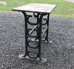 Carver Cotton Gin Company Industrial Base Table Massachusetts