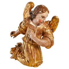 Carving of an Angel, Baroque Style, 18th Century