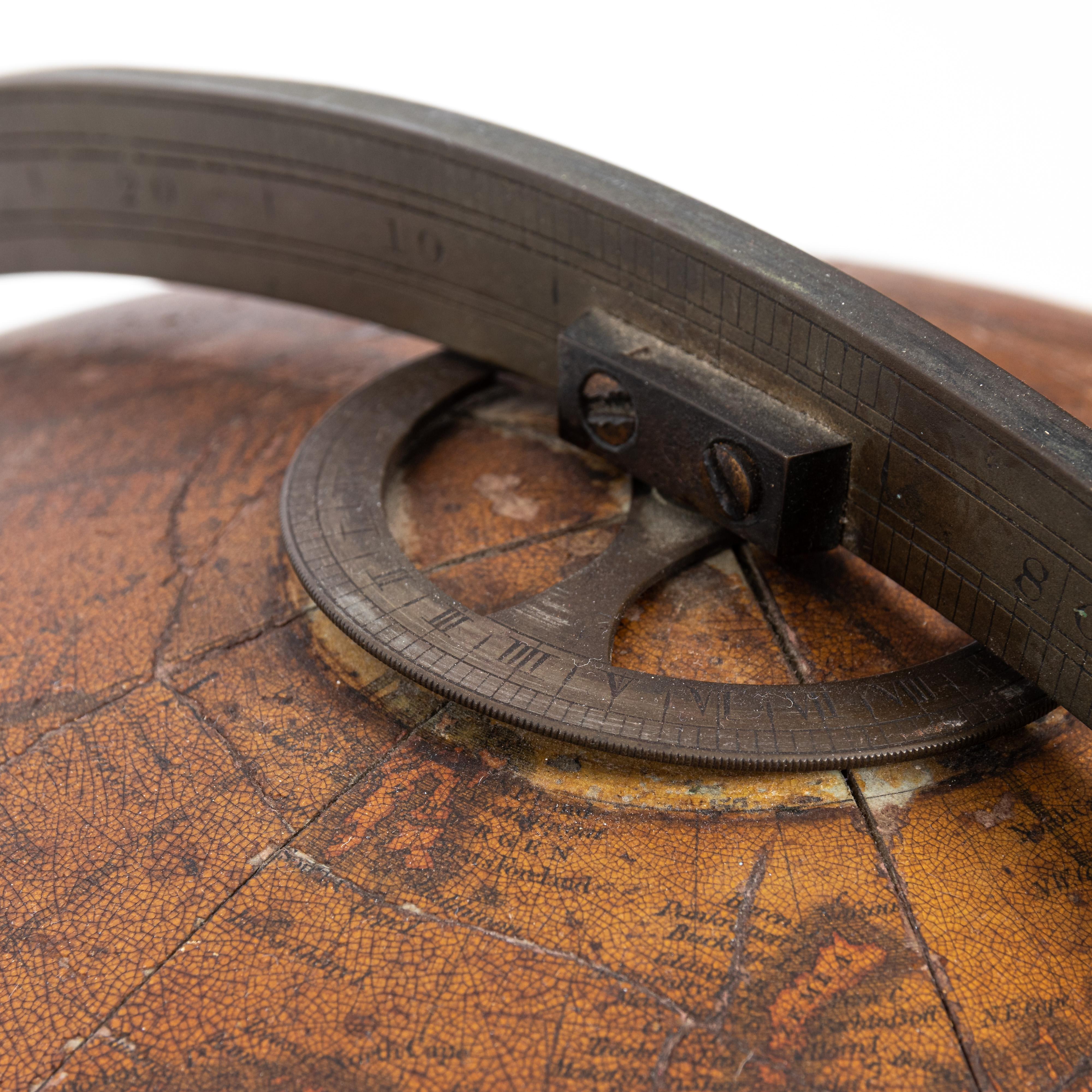 Art Nouveau Cary Globe, London, circa 1830