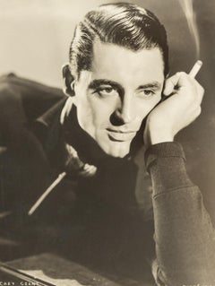 Cary Grant Studio Portrait Framed Photography b/w