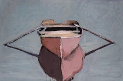 this contemporary painting medium Used Keep Me in the Moment by Carylon Killebrew Medium Contemporary Boat Oil Painting