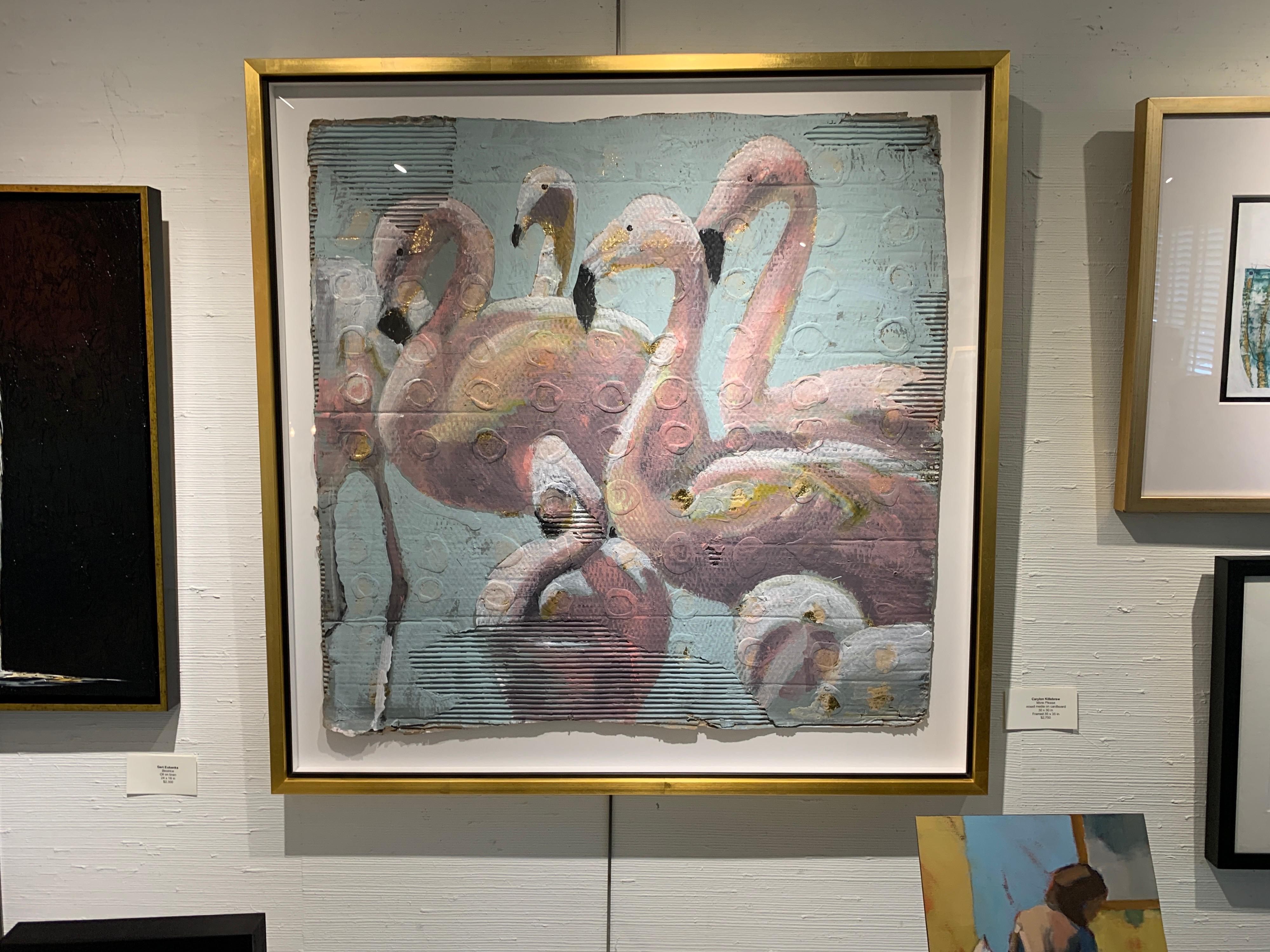 flamingo pictures framed