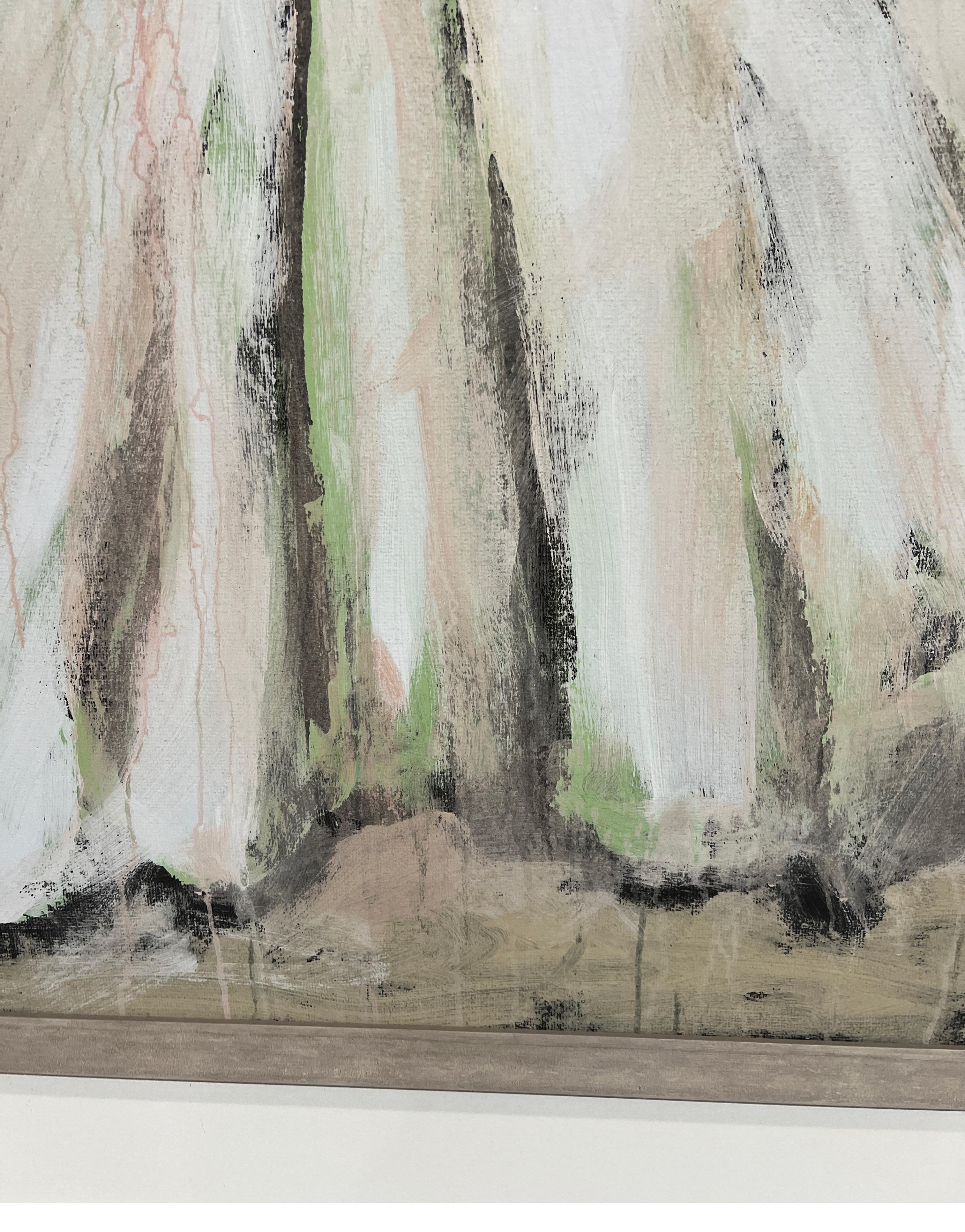 Remember di Carylon Killebrew Grande abito contemporaneo Olio su pannello 3