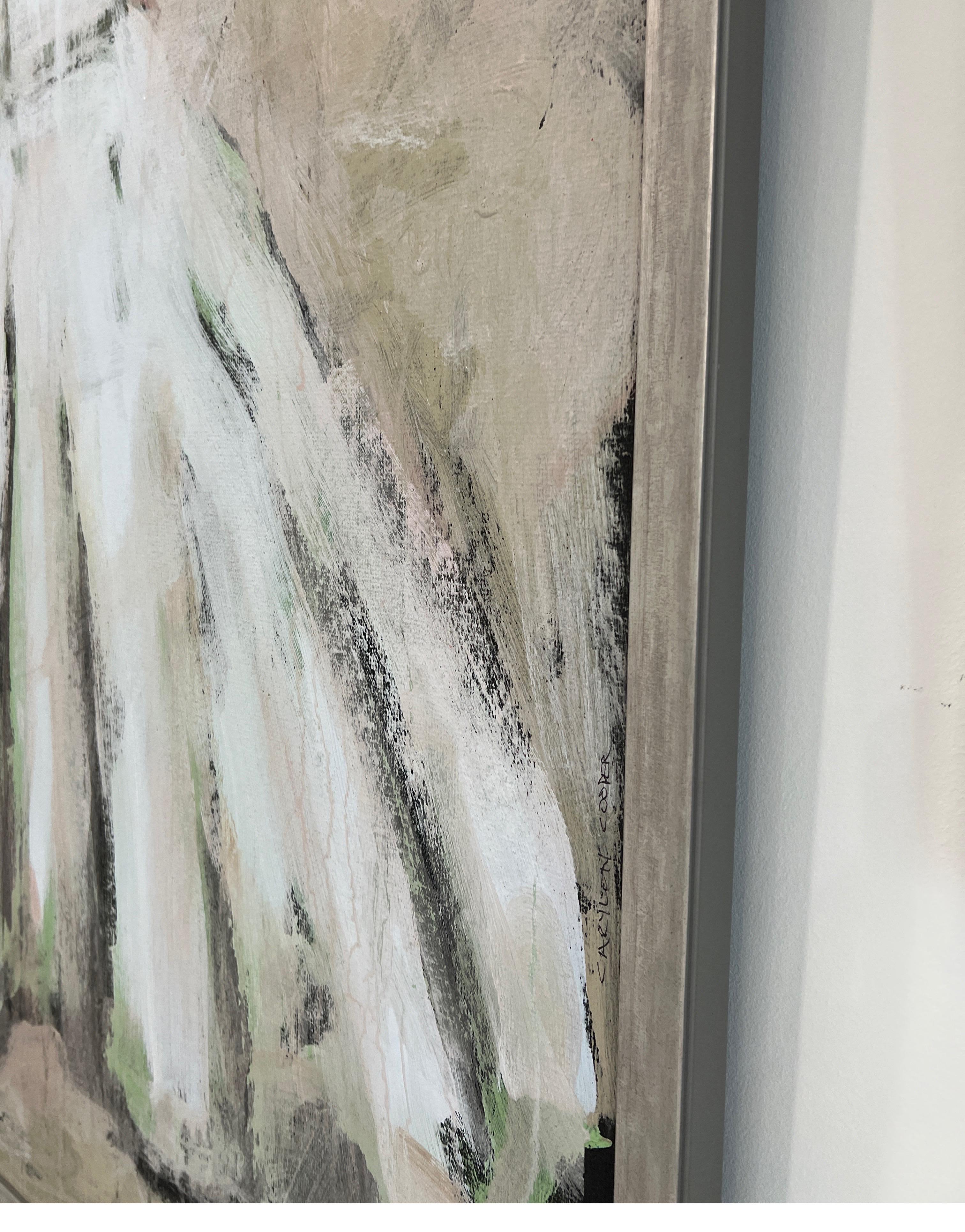 Remember di Carylon Killebrew Grande abito contemporaneo Olio su pannello 5