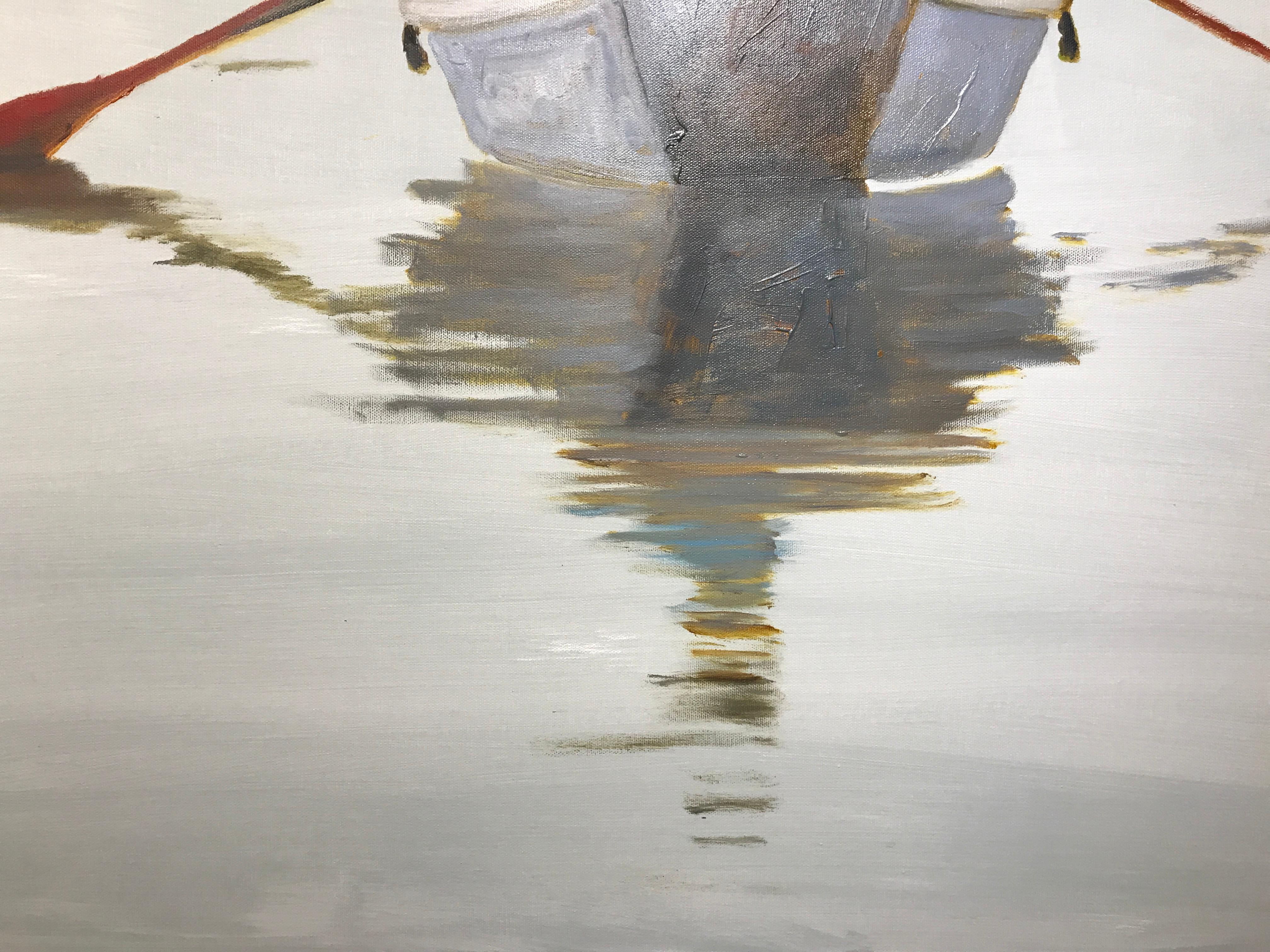 You Call Me Out by Carylon Killebrew 2018 Horizontal Boat on Water Painting 3