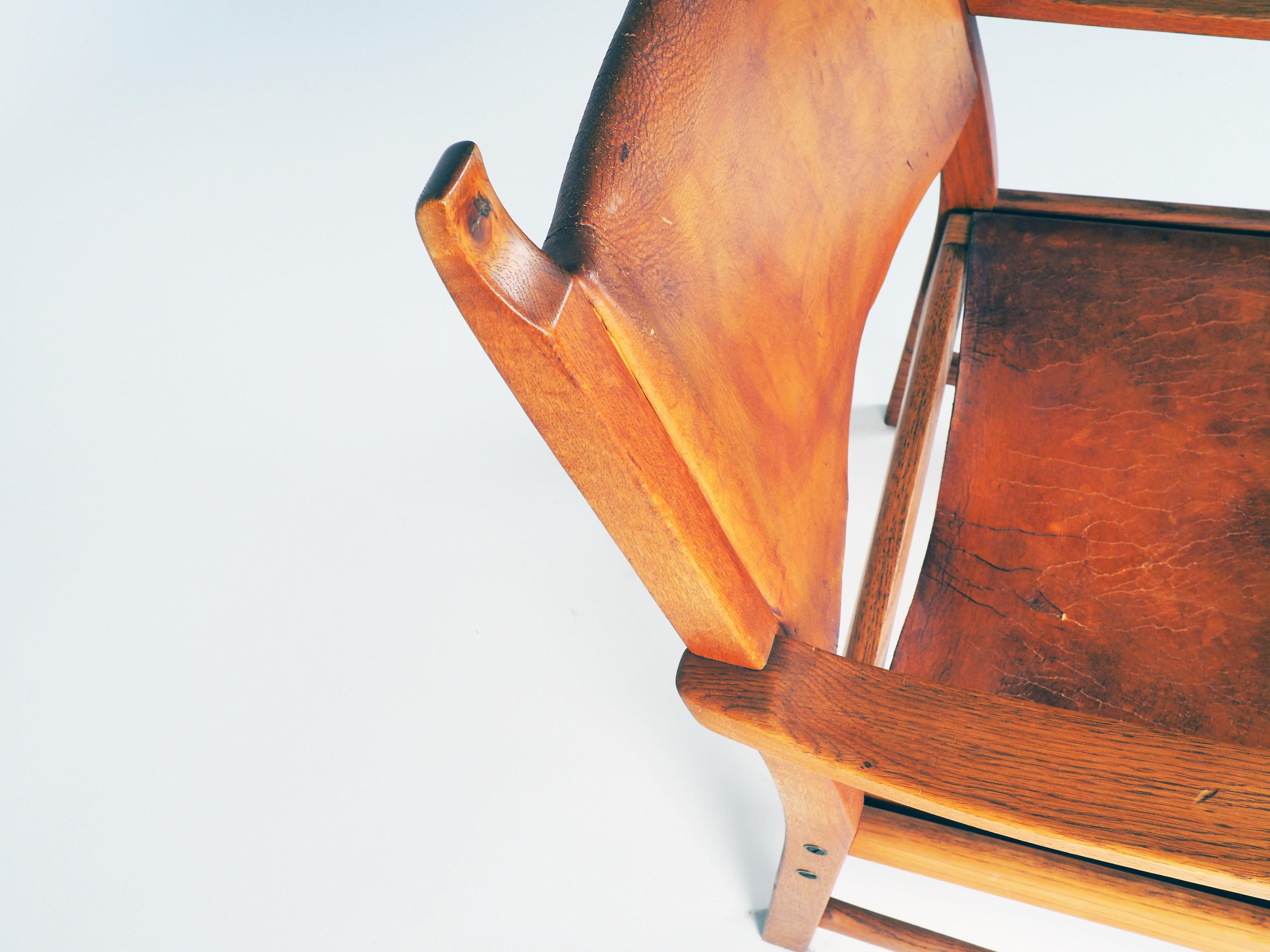 Mid-20th Century Caryngo, Lounge Chair by Carl Malmsten and Yngve Ekström
