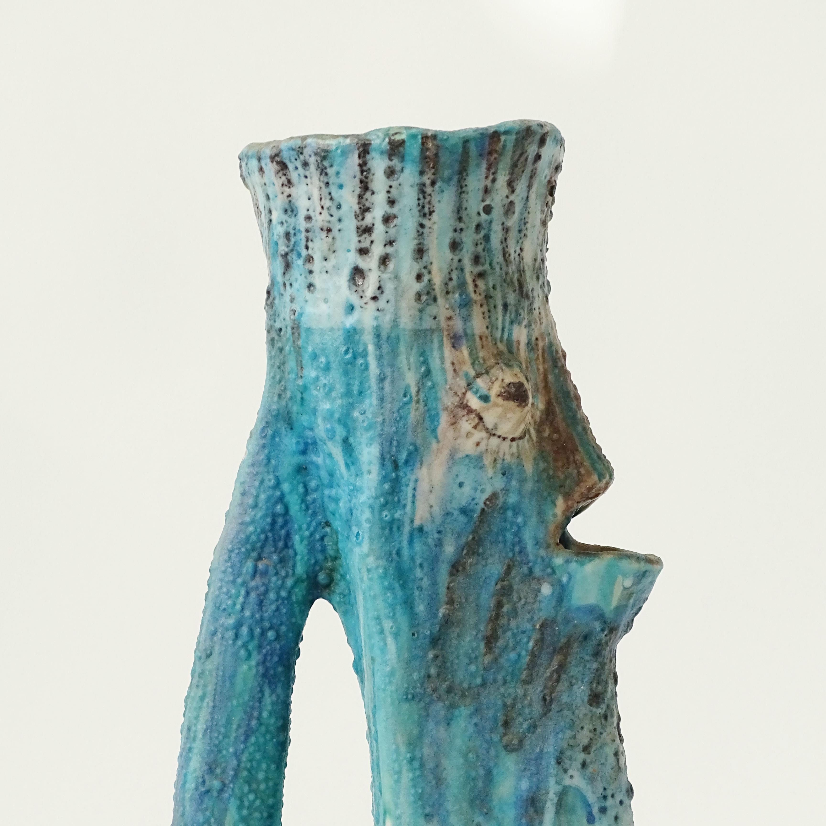 Milieu du XXe siècle Vase monumental Grotesque en céramique du C.A.S Vietri. Italie années 1950 en vente