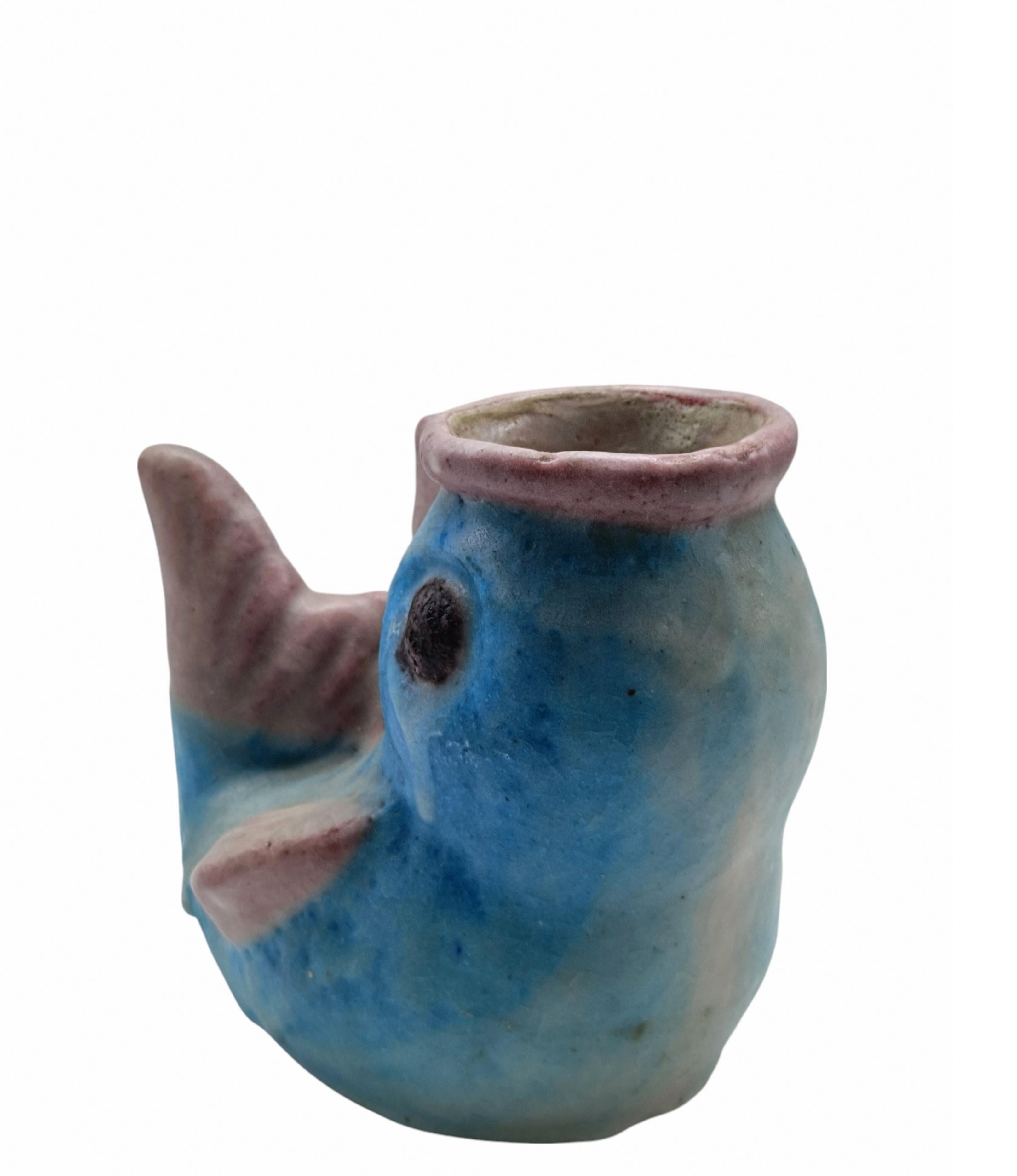 Mid-Century moderno C.A.S.  Vietri Vaso Scultura 