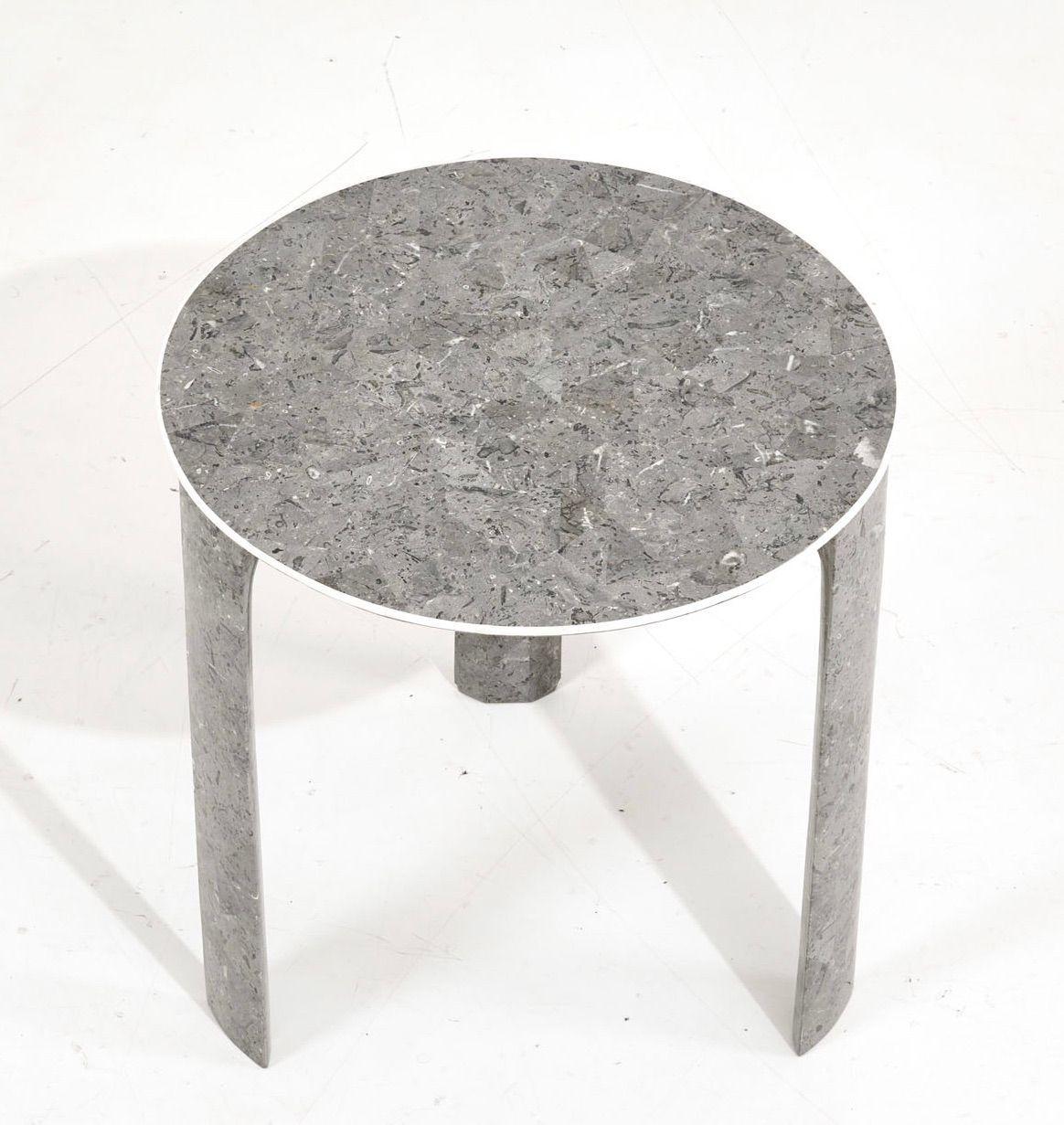 Casa Bique Tessellated Side Table, 1970 In Good Condition For Sale In Chicago, IL