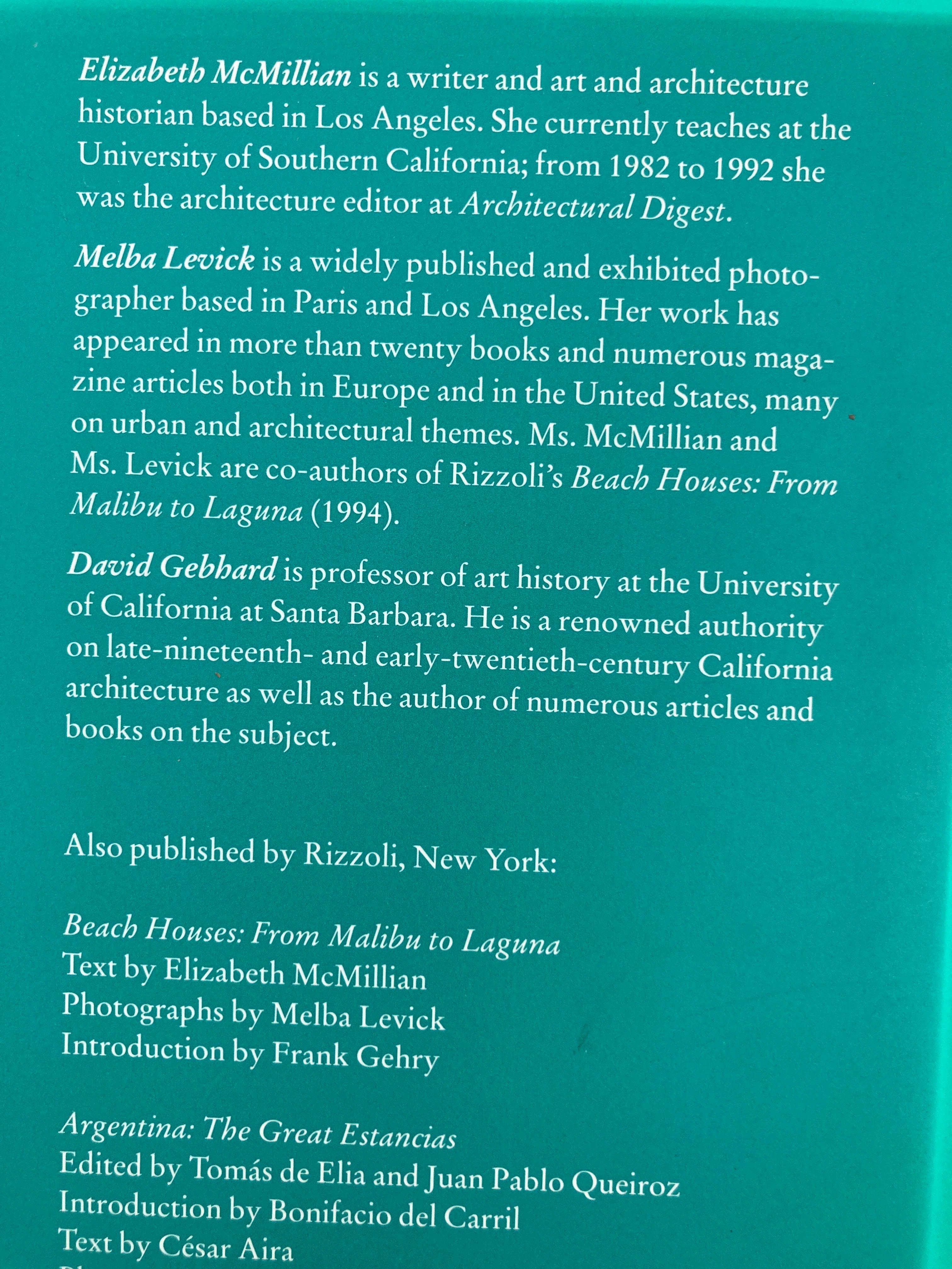Late 20th Century Casa California: Spanish-Style Houses Santa Barbara Book