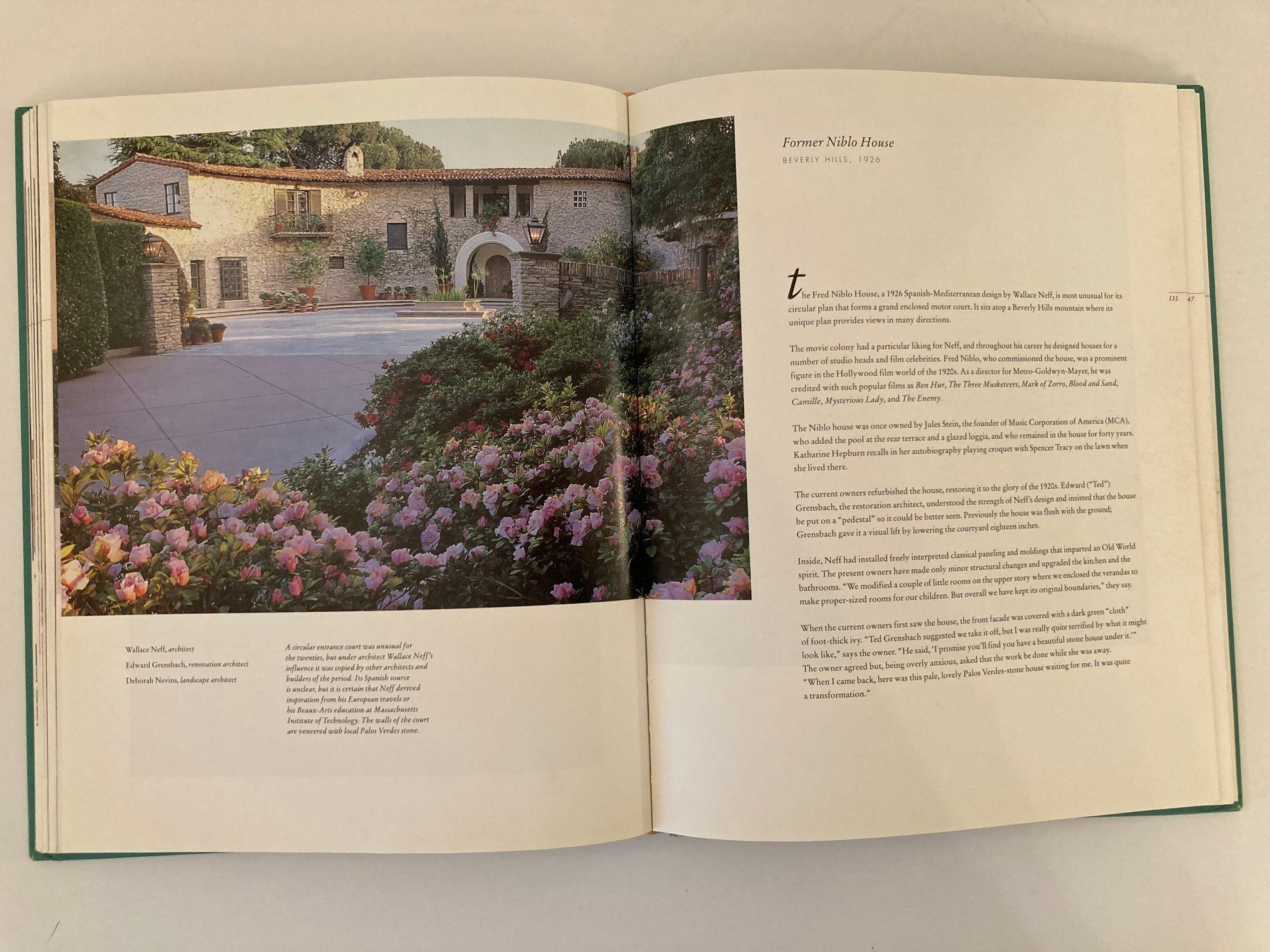 American Casa California: Spanish-Style Houses Santa Barbara Hardcover Book 1st Ed.1996 For Sale