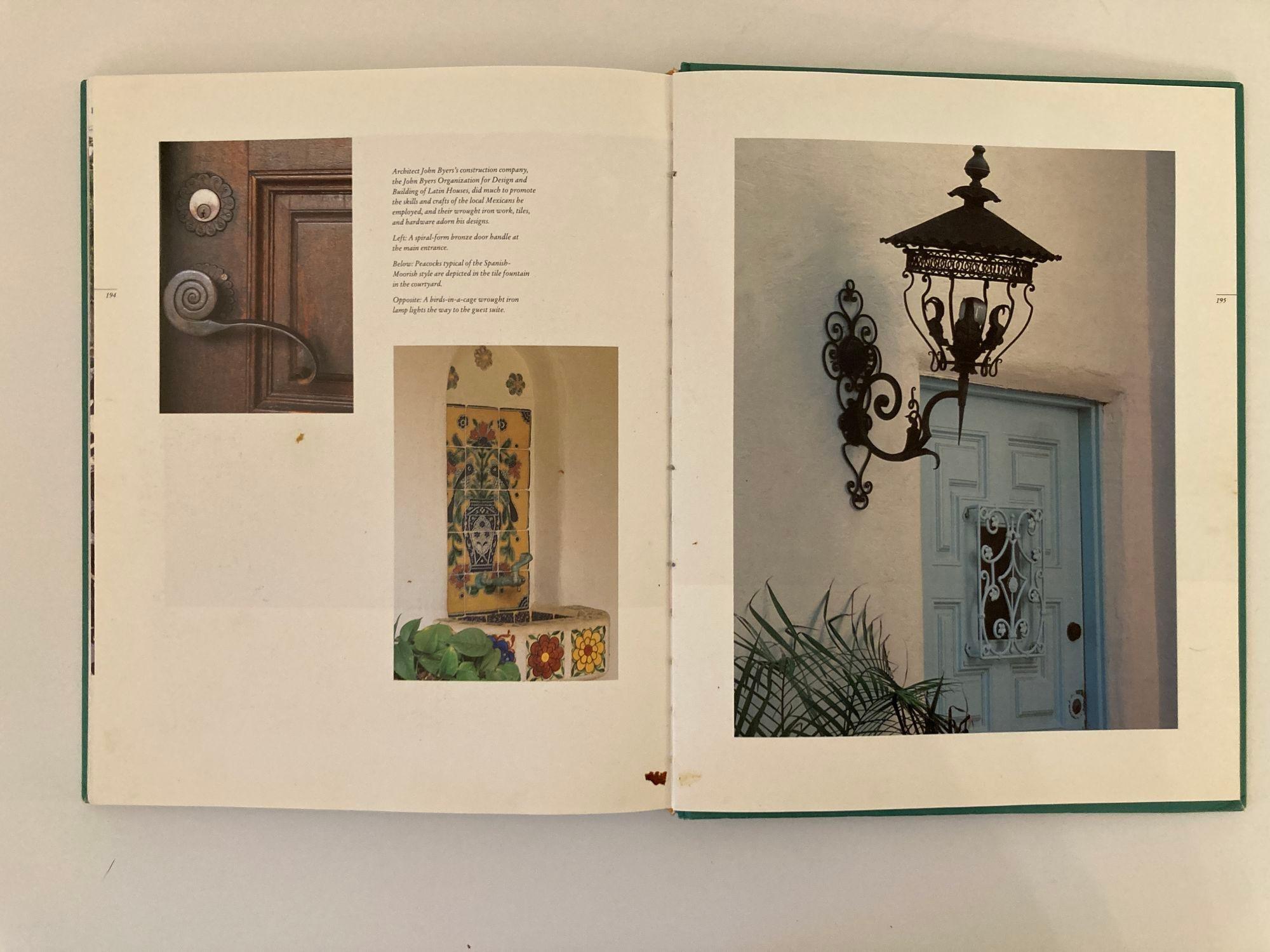 Casa California: Spanish-Style Houses Santa Barbara Hardcover Book 1st Ed.1996 In Good Condition For Sale In North Hollywood, CA