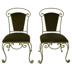 Chaises Casa e Giardino style gin Ponti années 1950