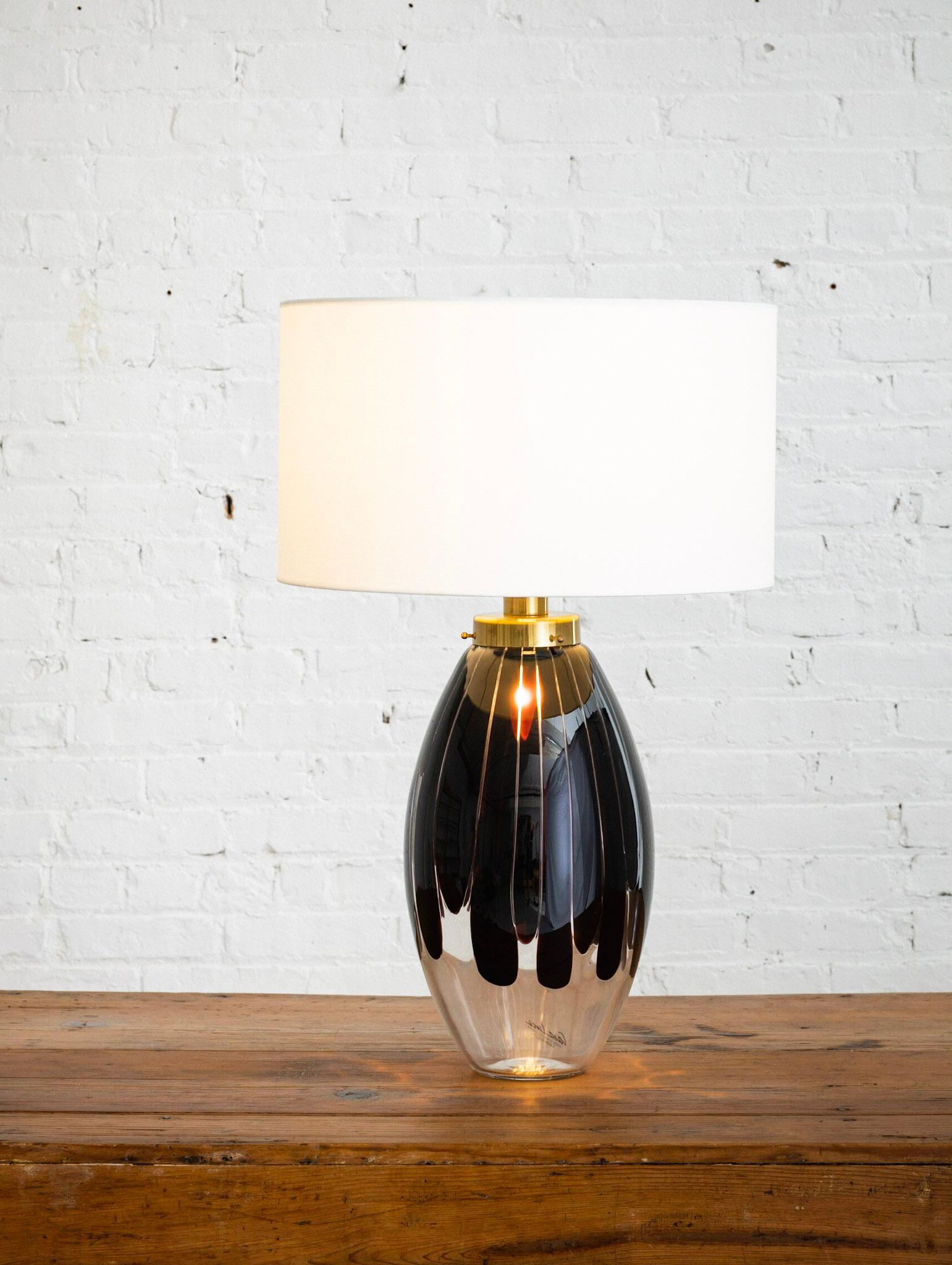 Casa Luce Italian Glass Table Lamp For Sale 3