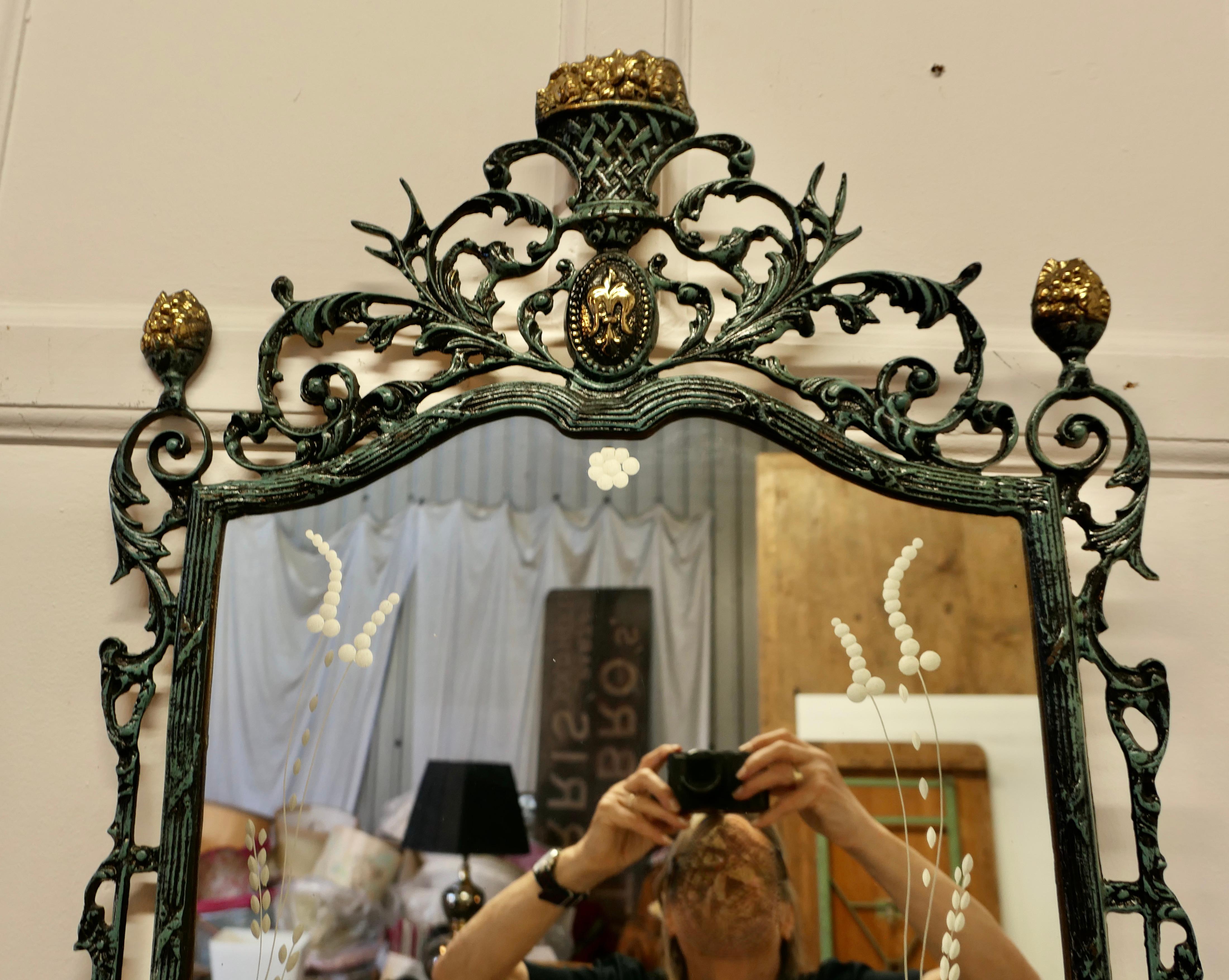 Casa Padrino Baroque Console Set, Hall Table with Mirror For Sale 2
