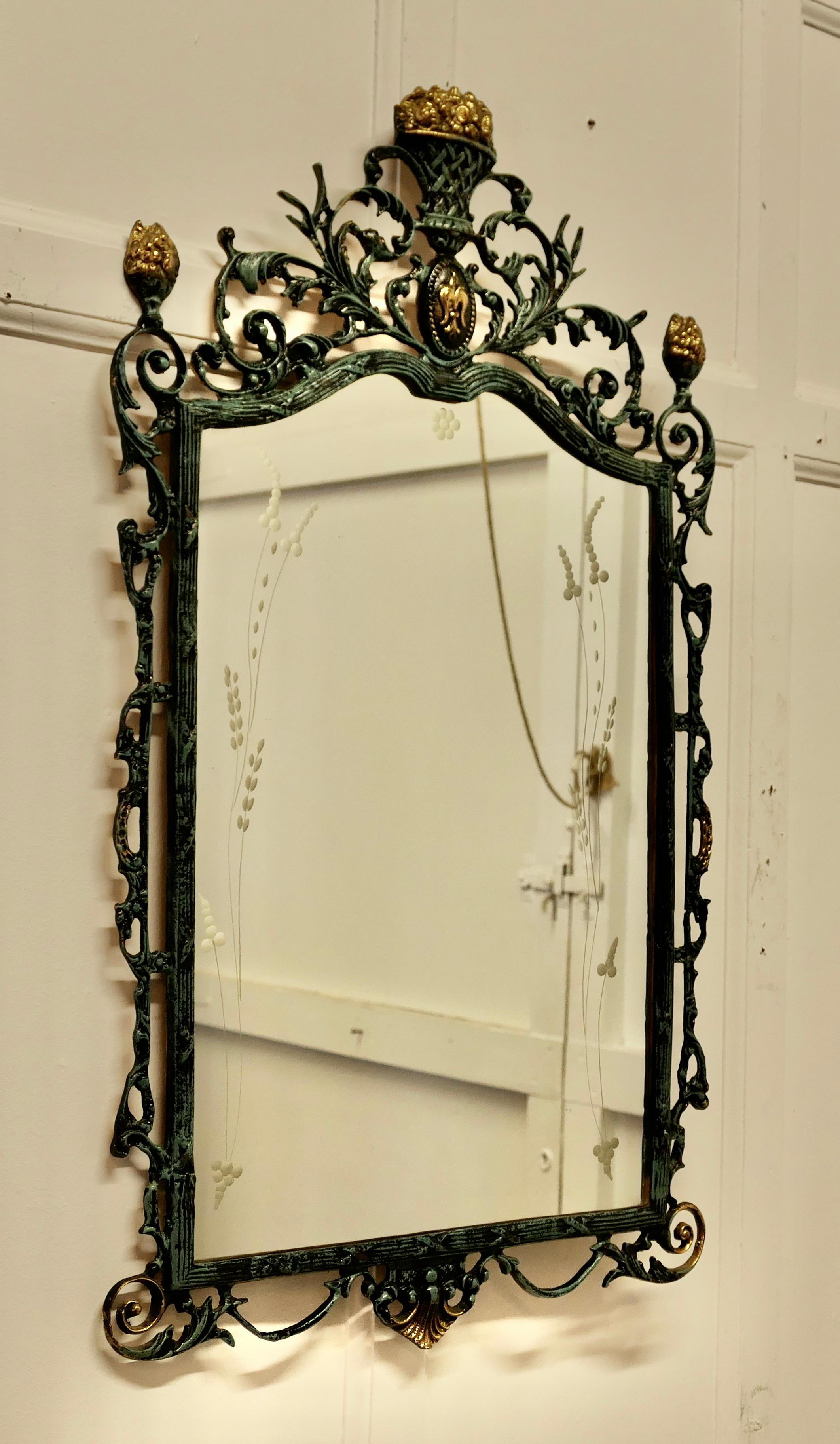 Casa Padrino Baroque Console Set, Hall Table with Mirror For Sale 3