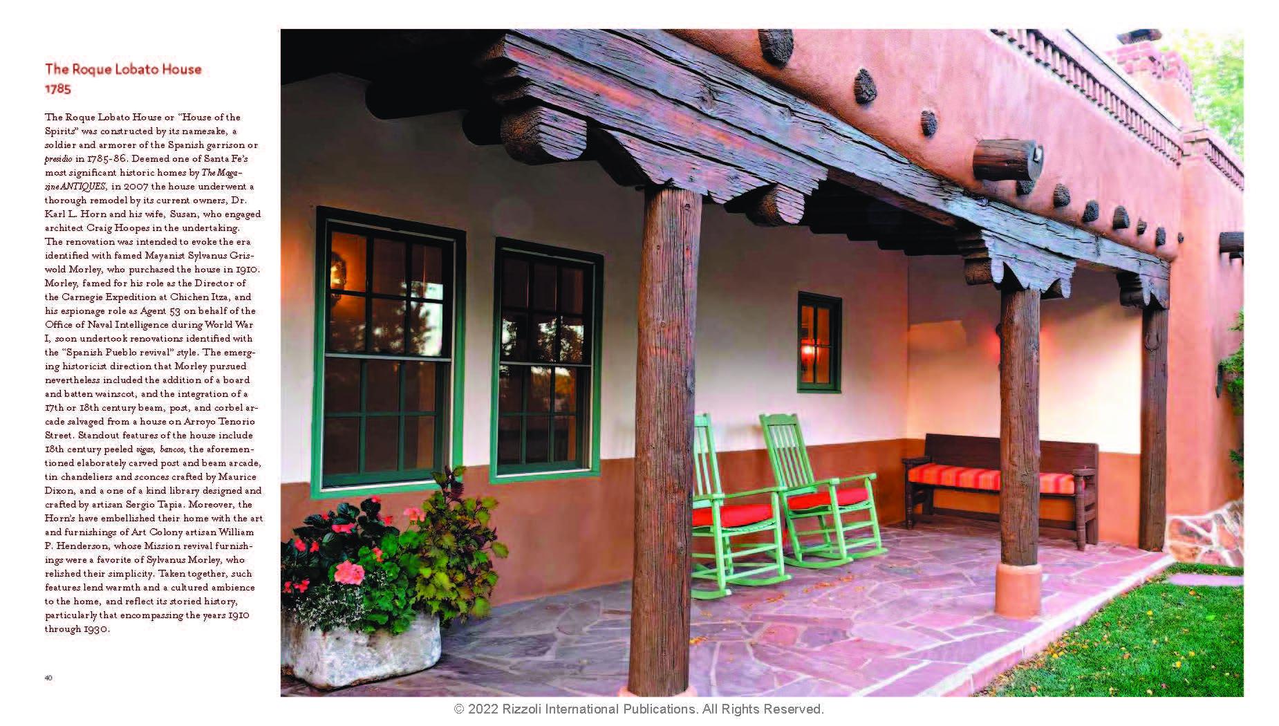 casa santa fe book