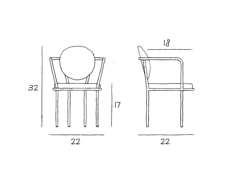 Modern Casablanca Chair, Grey Frame with Plum Fabric For Sale