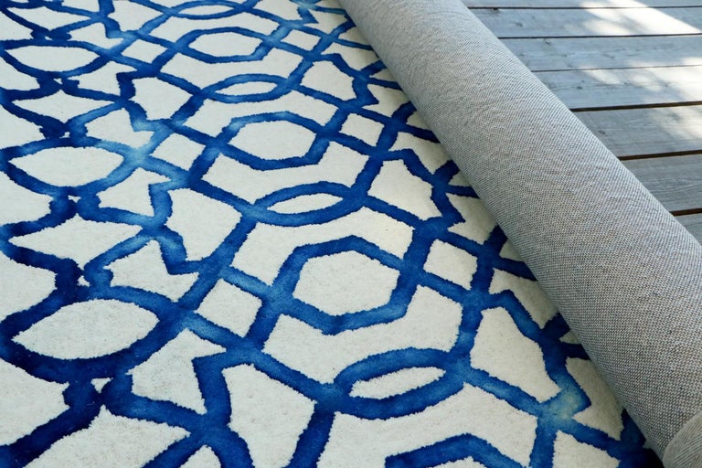 Casablanca Hand Woven Modern Rug New Zealand Wool by Deanna Comellini