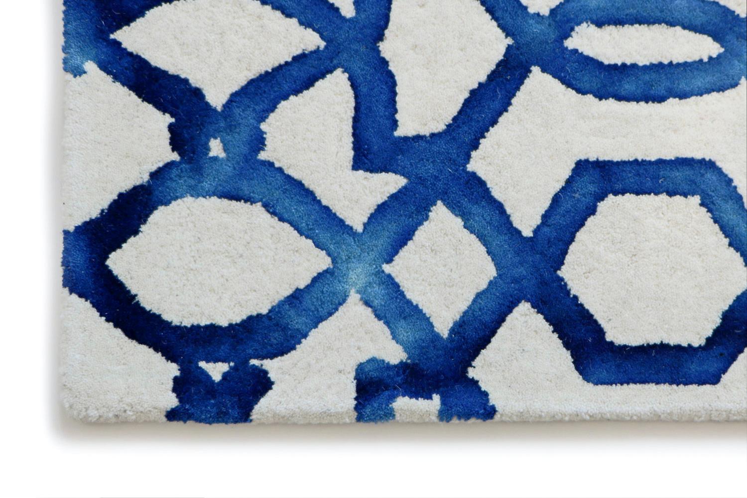 Fait main Tapis Contemporary Modernity Laine de Nouvelle-Zélande par Deanna Comellini 140x200 cm en vente