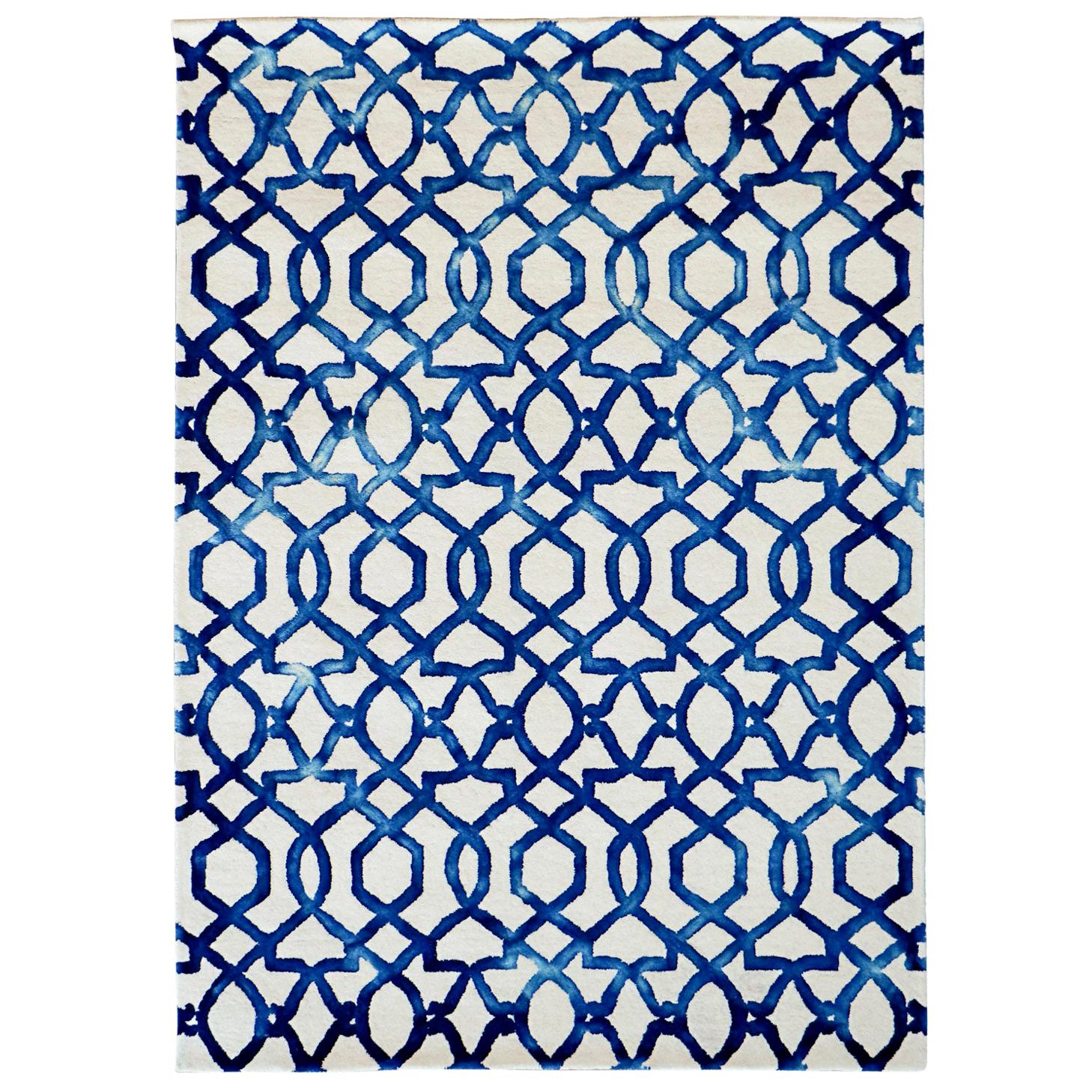 Contemporary Modern Rug New Zealand Wool by Deanna Comellini 140x200 cm