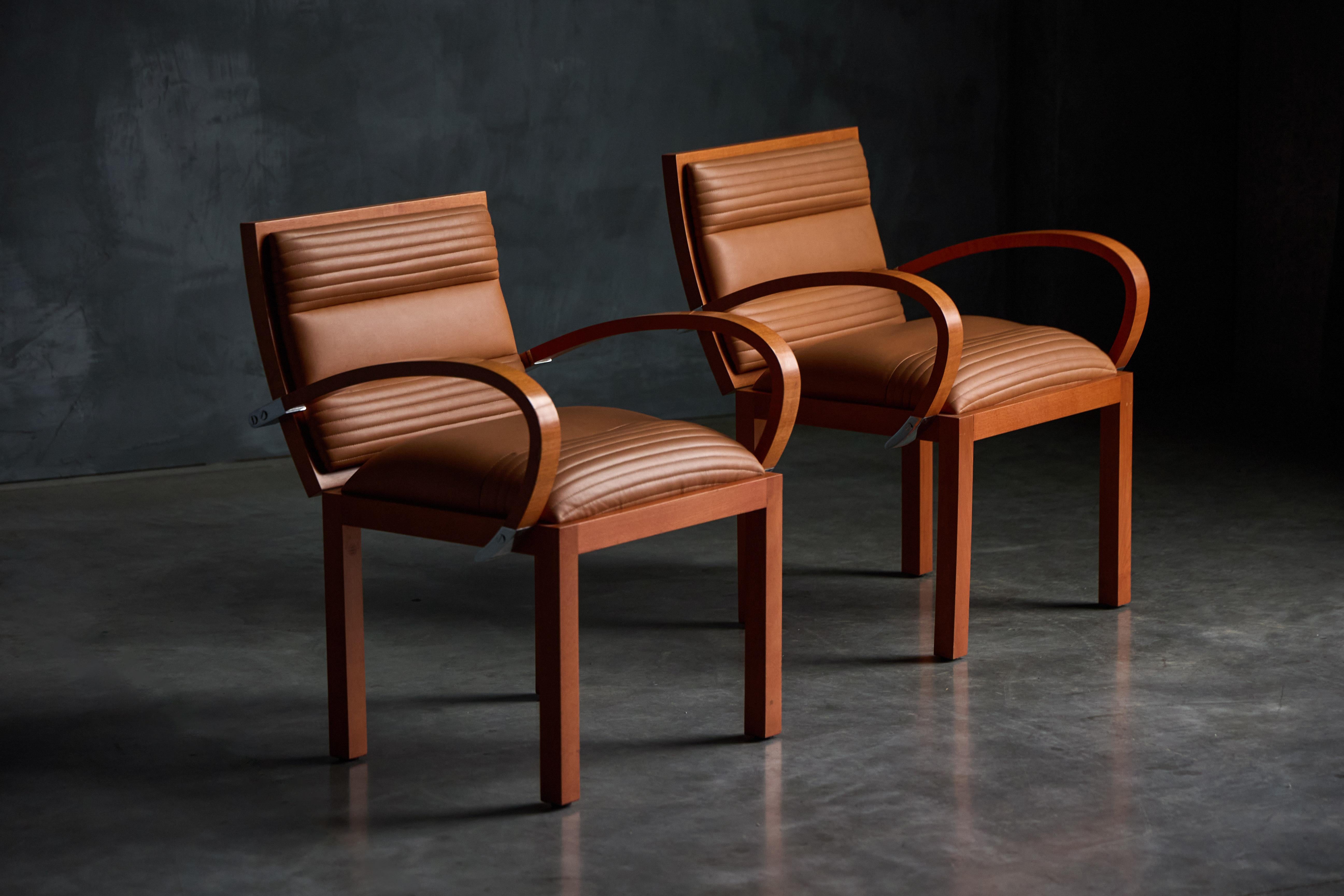 Cuir Fauteuil de bureau Casablanca de Jaime Tresserra, Espagne, 1987 en vente
