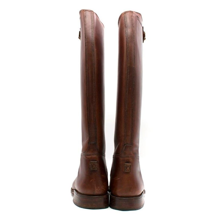 Casablanca Polo Pro Zipper Front Polo Mens Boots US 11 at 1stDibs