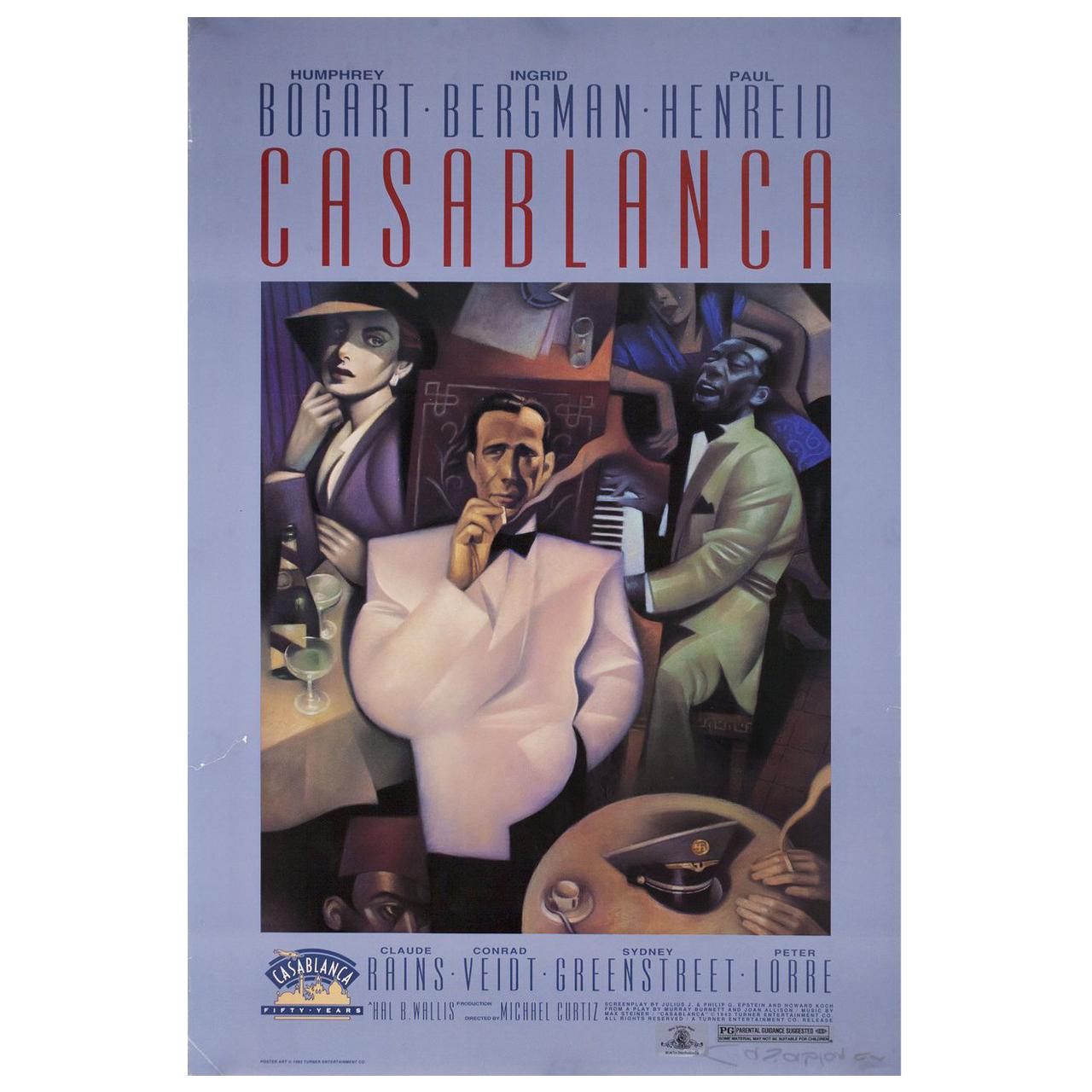 Casablanca R1992 U.S. One Sheet Film Poster
