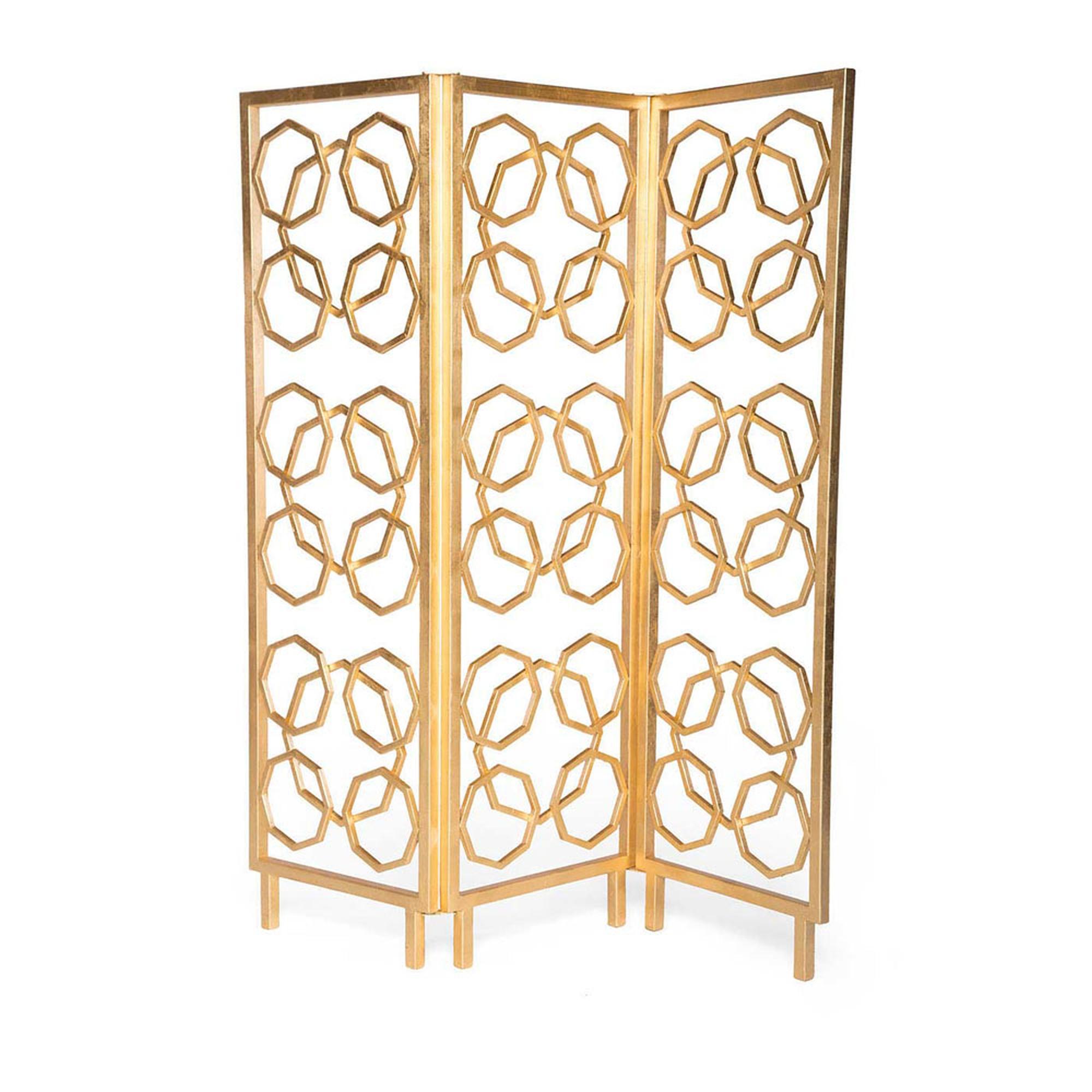 Mexican Casablanca Room Screen in Gold by Innova Luxuxy Group For Sale