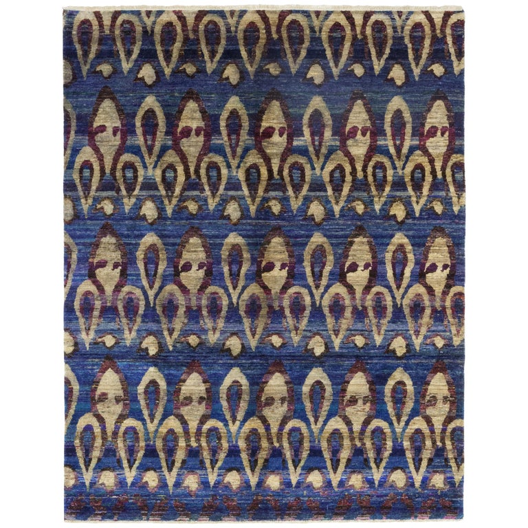 Casablanca, Sari Silk Area Rug For Sale at 1stdibs