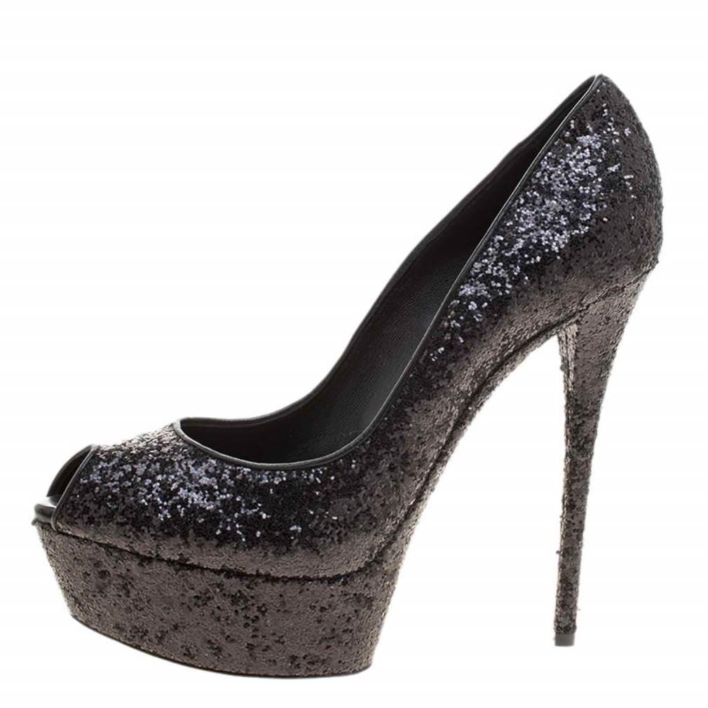 casadei peep toe pumps