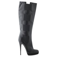Bottes hautes en cuir Casadei - années 20