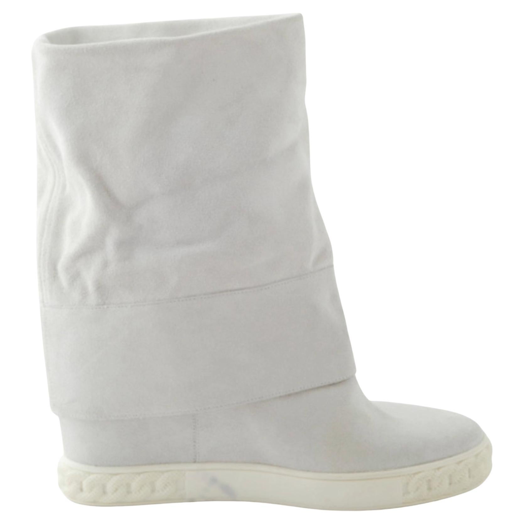 Casadei Leder-Stiefeletten - '10er