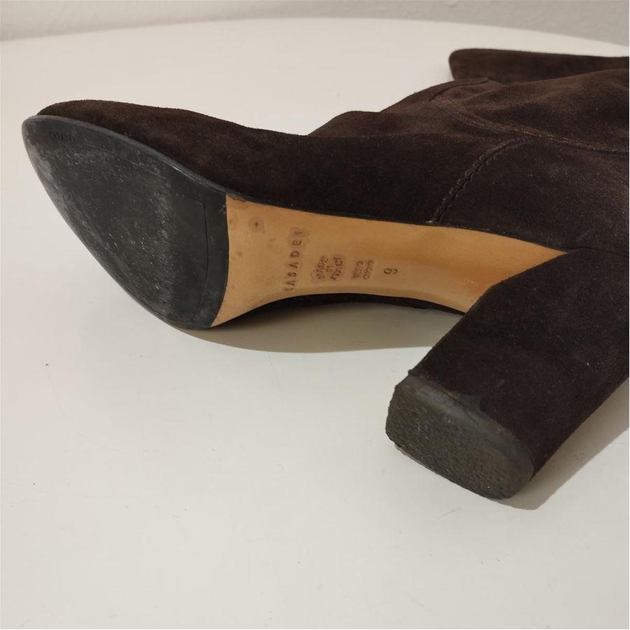 Women's Casadei Suede boots size 39 For Sale