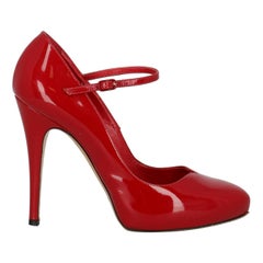 Casadei Woman Pumps Red Leather IT 36