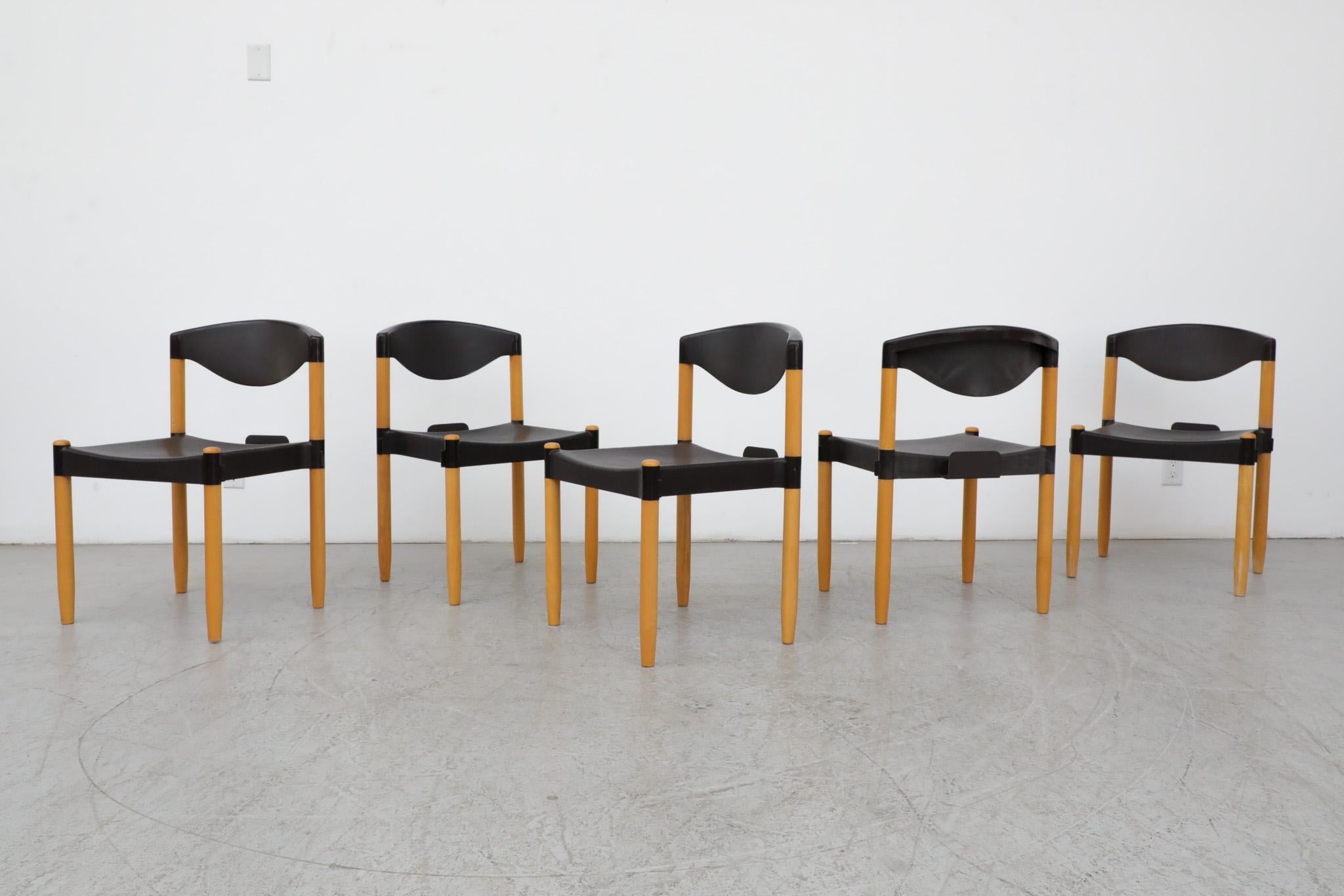 German Casala 'Strax' Stacking Chairs BY Hartmut Lohmeyer For Sale
