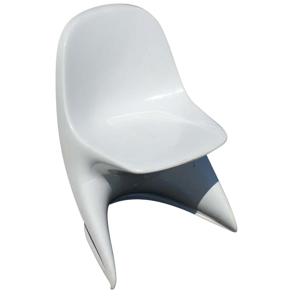 Casalino Alexander Begge Stacking Chair White Color For Sale