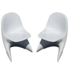 Silla Apilable Casalino Alexander Begge Color Blanco