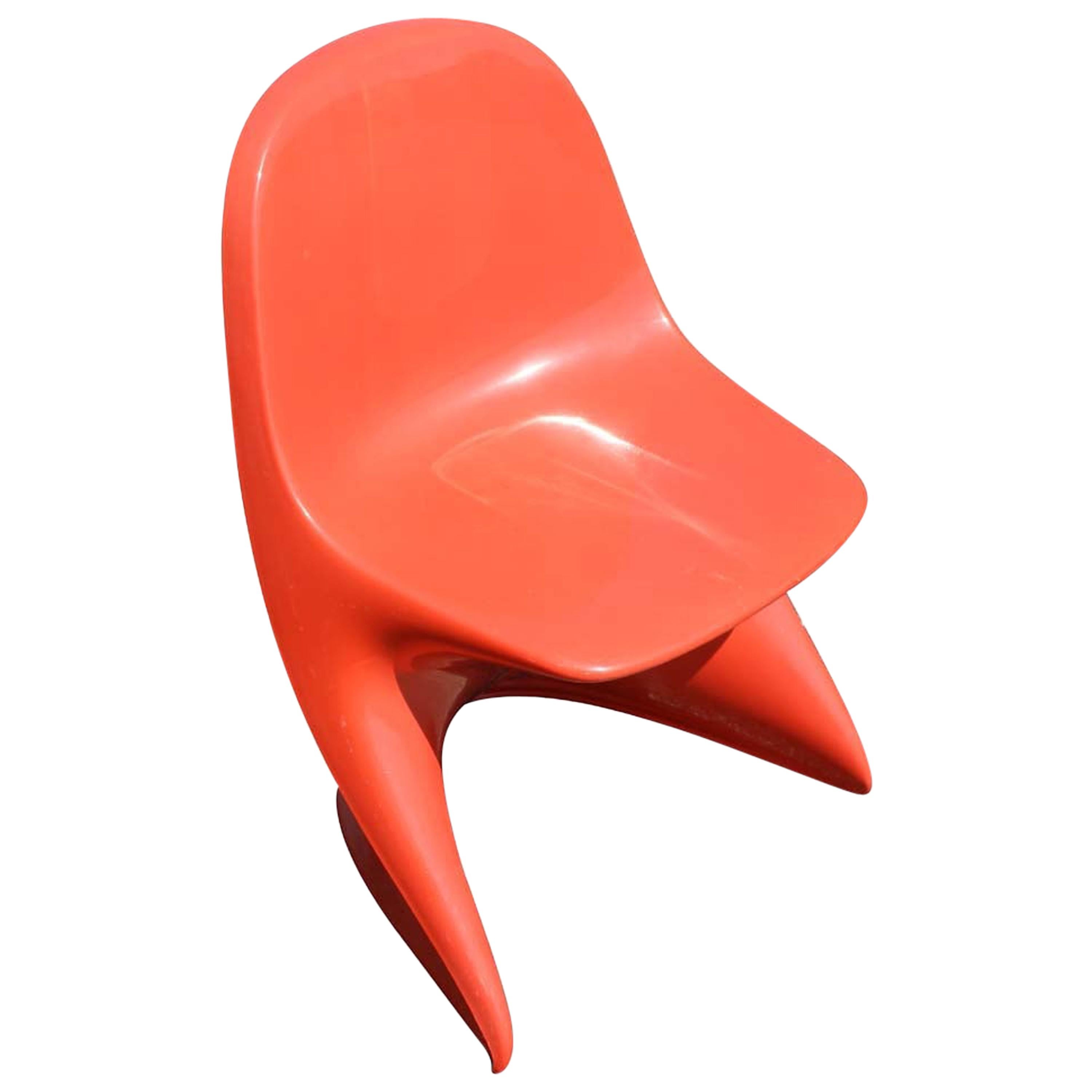Casalino by Alexander Begge Stacking Children's Chair Orange