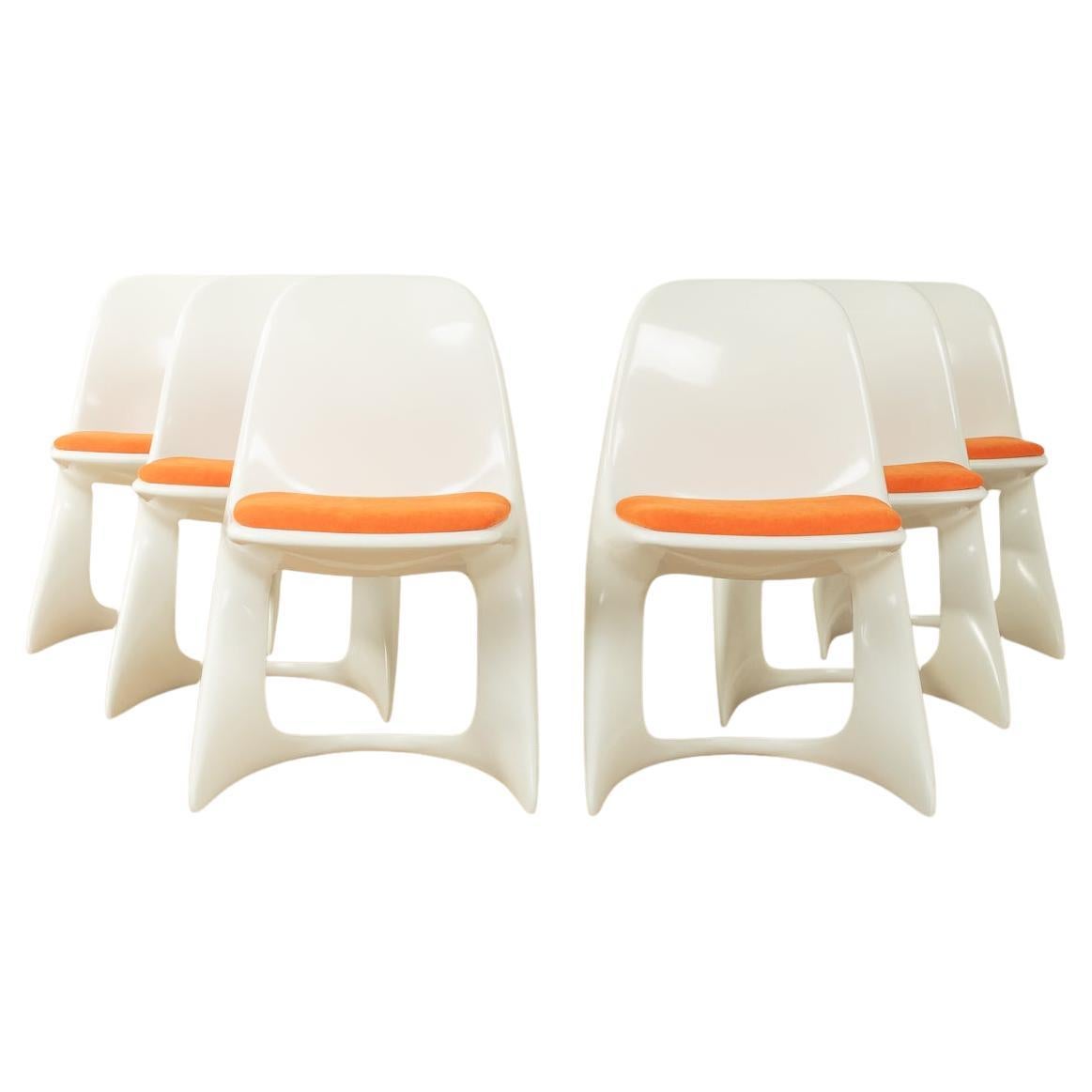 Sedie Casalino, Alexander Begge, Casala, anni '70, Vintage in vendita