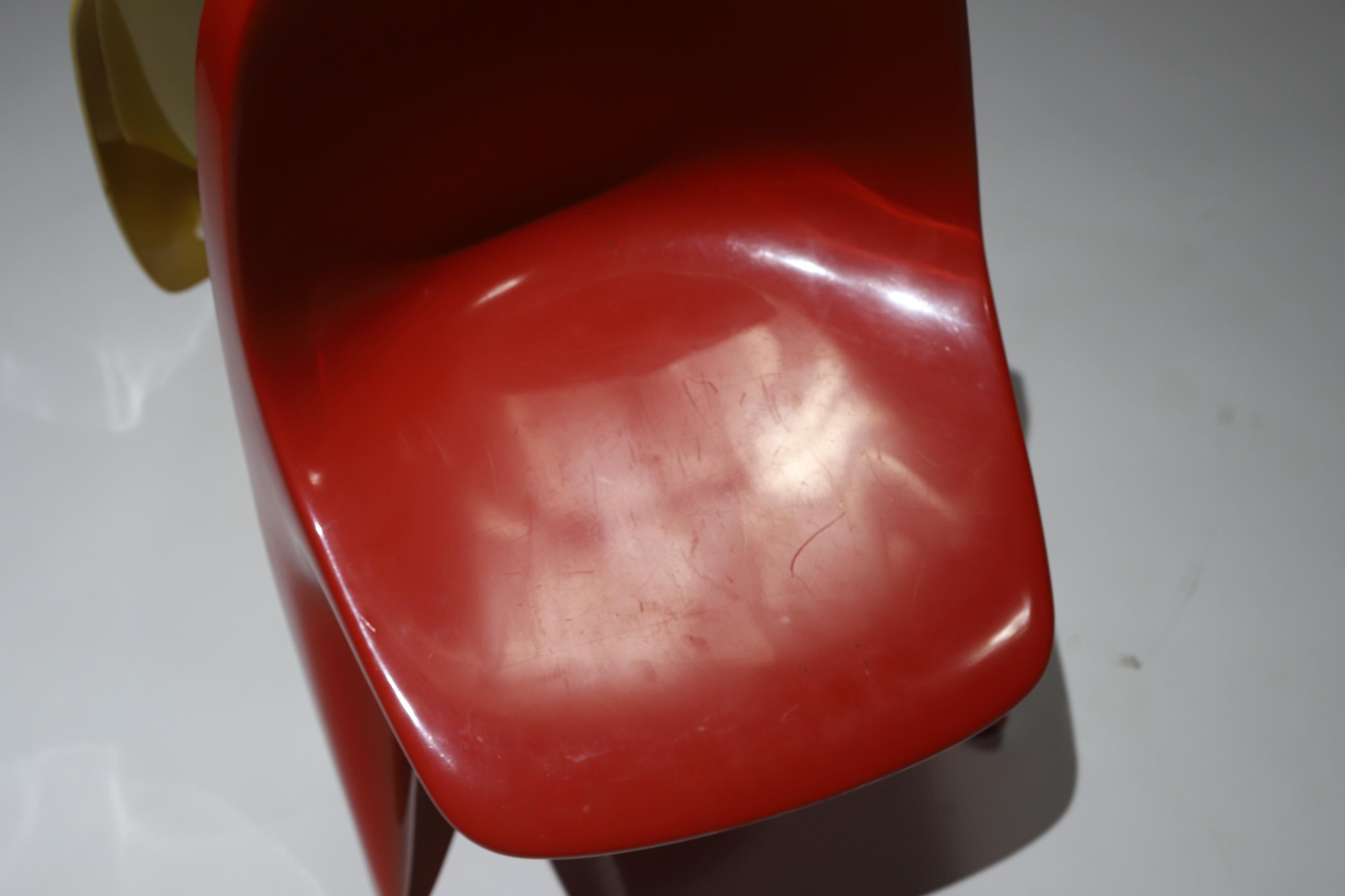 Late 20th Century Red Casalino Childs Chair