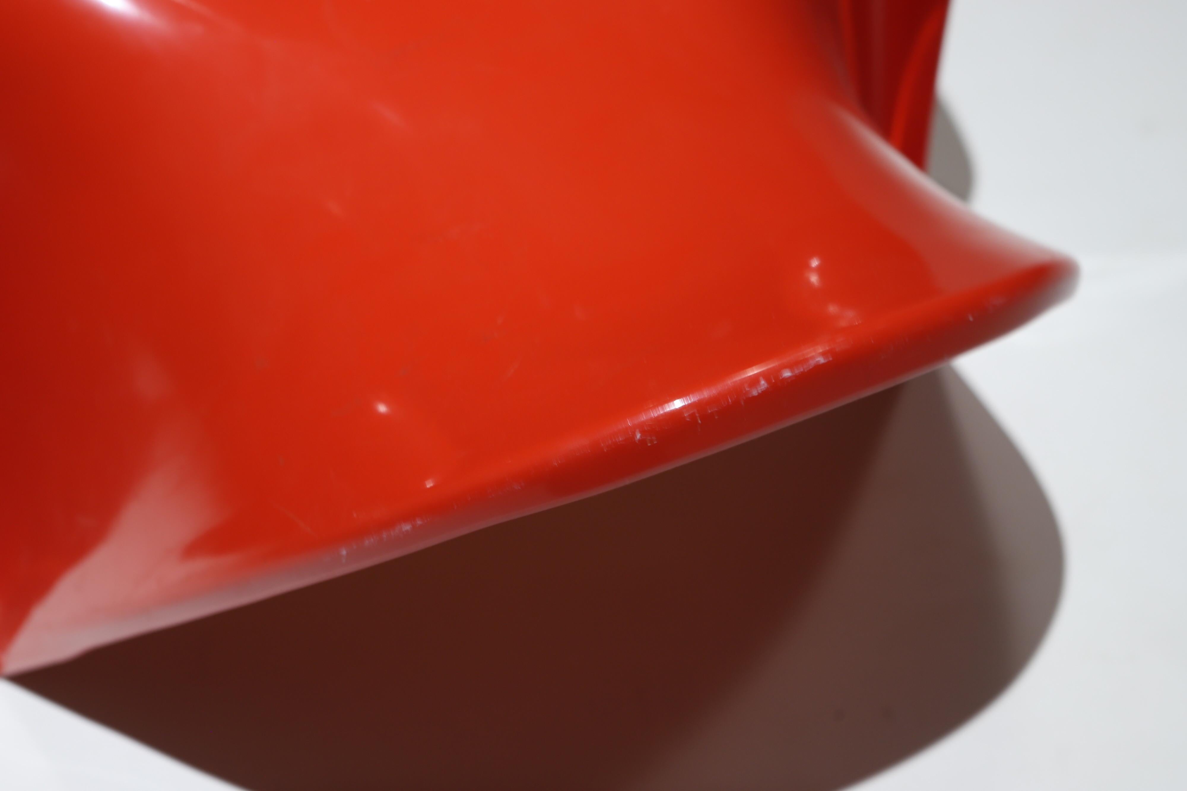 Plastic Red Casalino Childs Chair