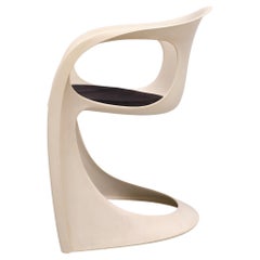 Casalino Fiberglass  Chair by Alexander Begge for Casala, 1974