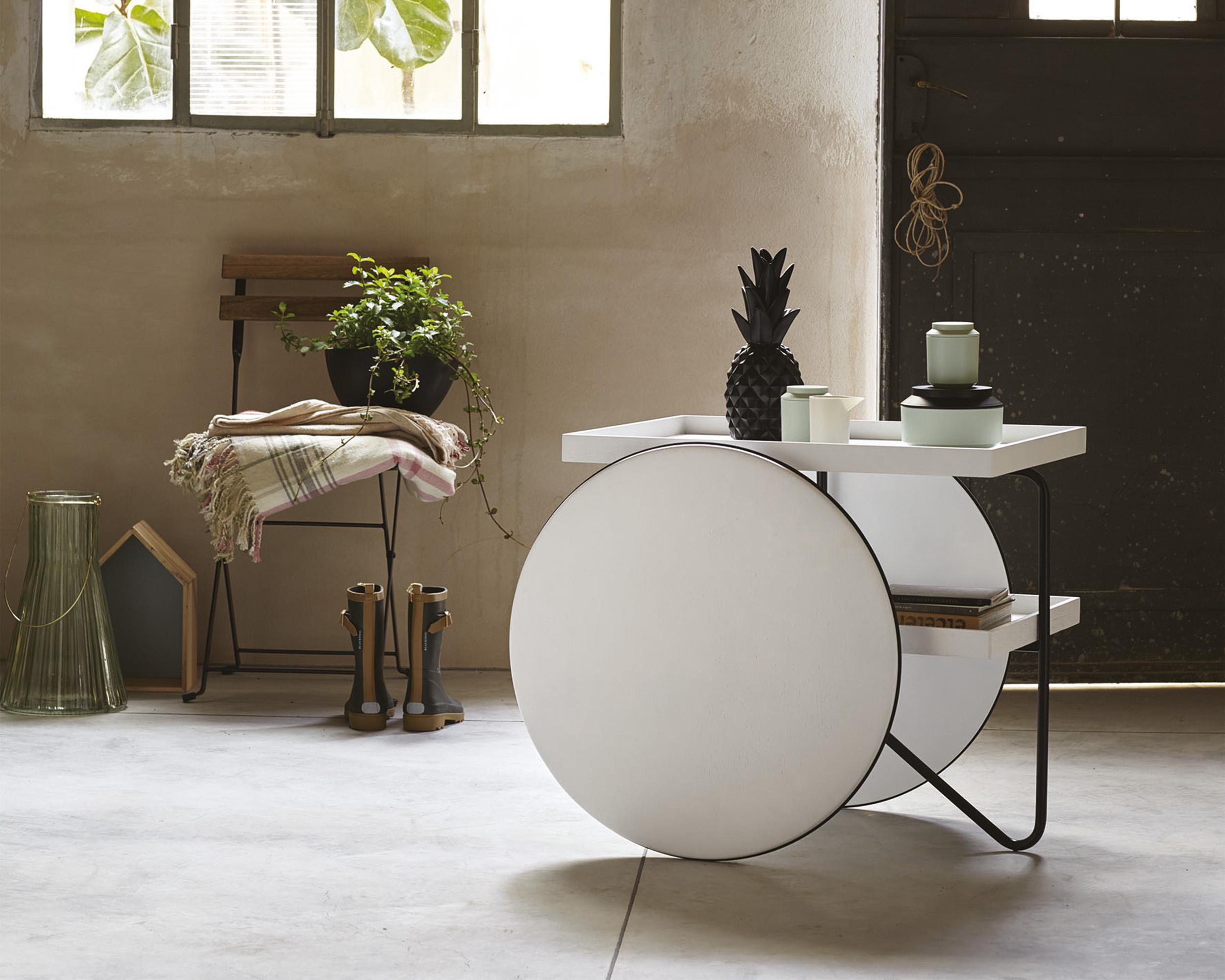 Table d'appoint Casamania CHARIOT en noir par GamFratesi en vente 11