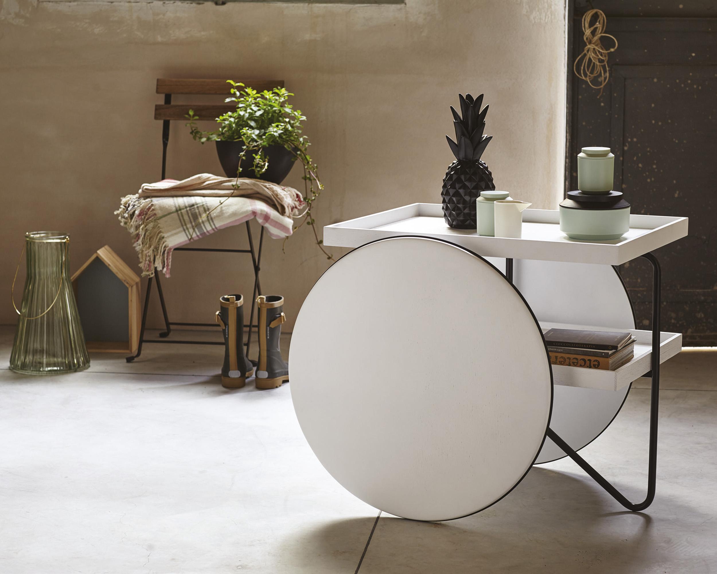 Casamania CHARIOT Beistelltisch aus Eiche Natur von GamFratesi im Angebot 14